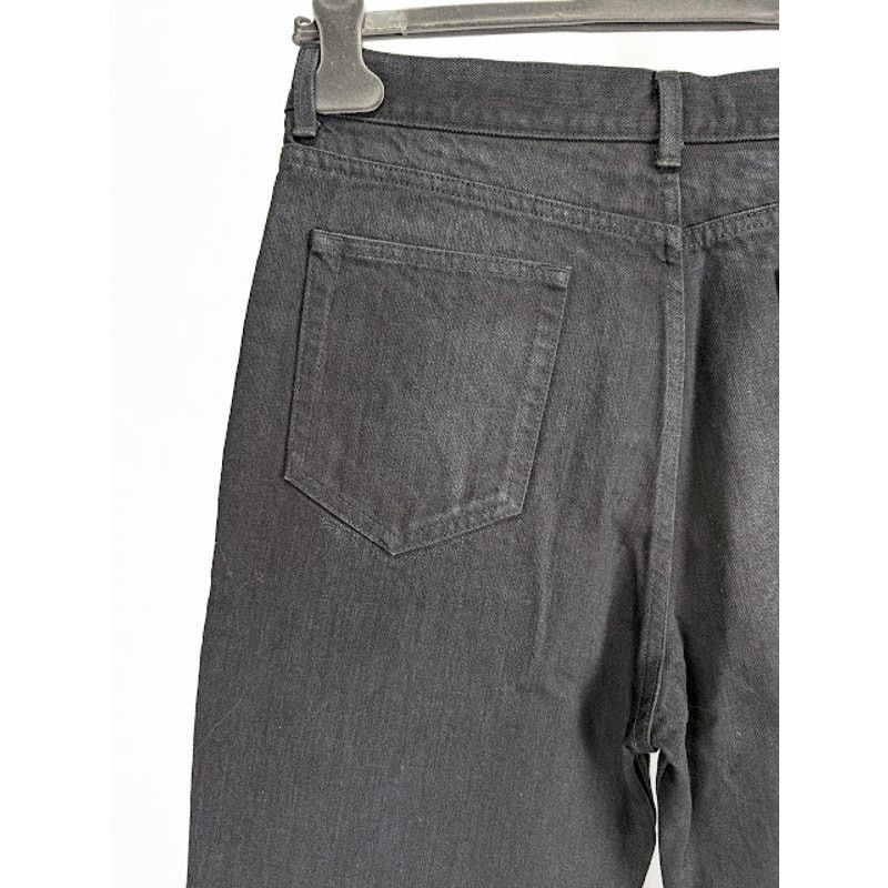 Saint Laurent Paris o1rshd1 D35 70's Flare Denim Jeans in Black Size US 33 - 13 Thumbnail