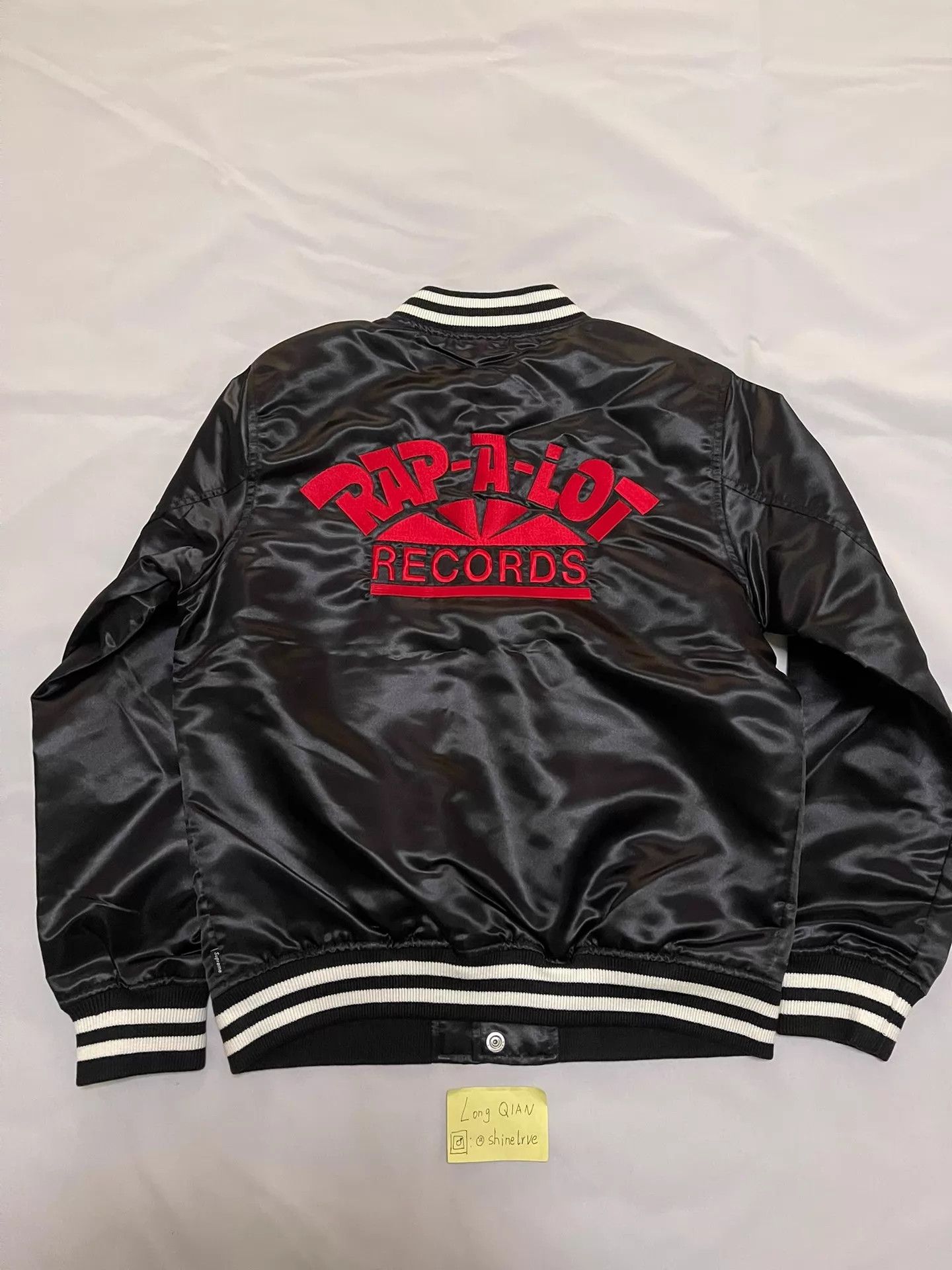 Supreme Supreme Rap A Lot Silk B&W Bball Jkt S New w/ Tags Size US S / EU 44-46 / 1 - 2 Thumbnail