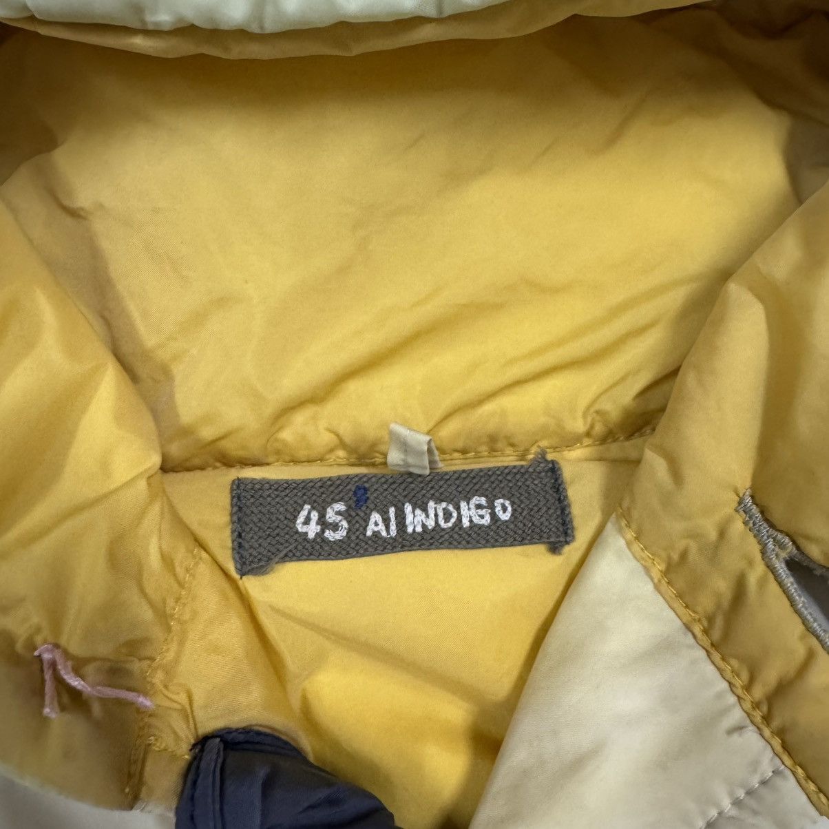 45rpm Vtg🔥45rpm Ai Indigo Puffer Down Jacket Multicolor Packable Size US L / EU 52-54 / 3 - 17 Thumbnail