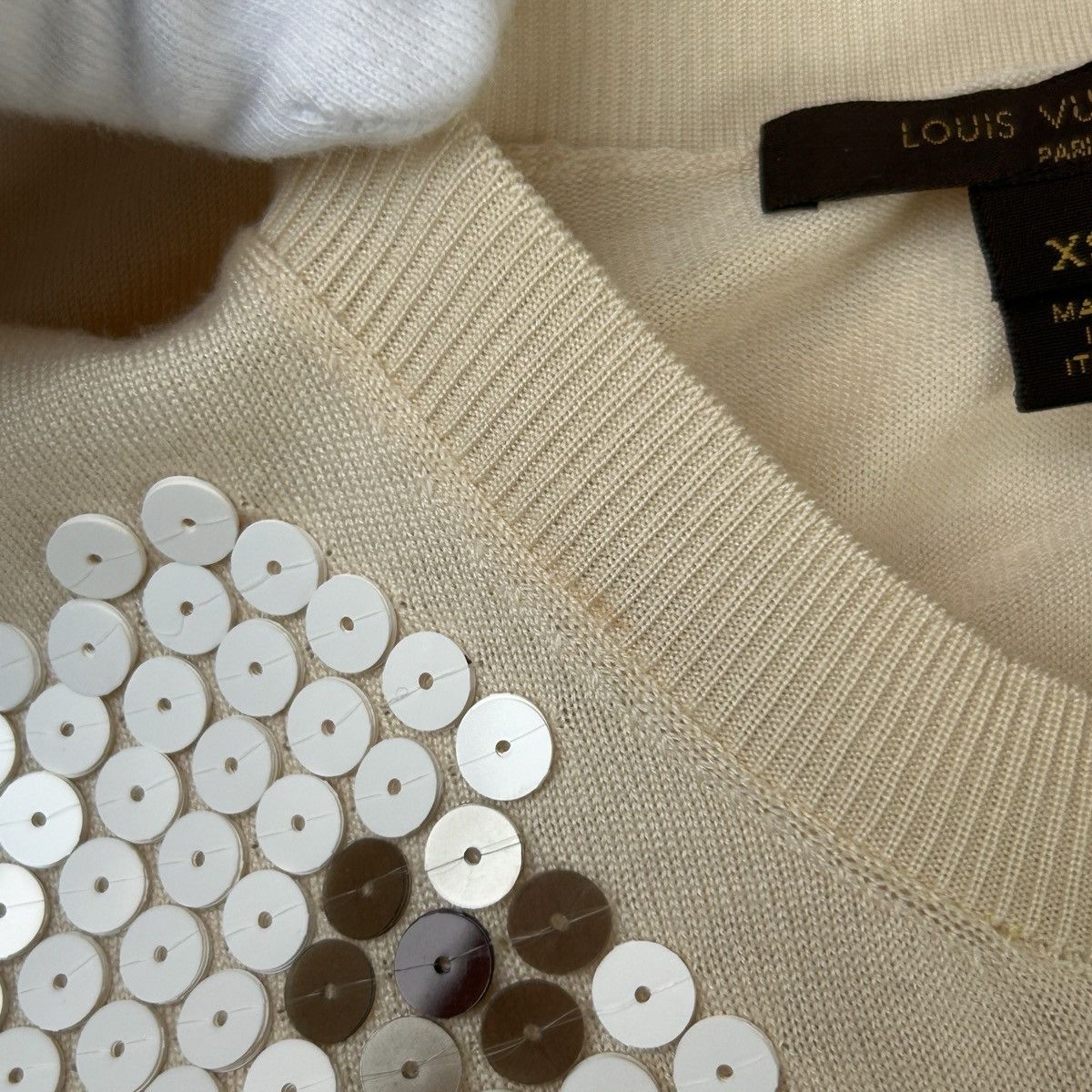 Louis Vuitton Vintage Louis Vuitton T Shirt Top Size XS / US 0-2 / IT 36-38 - 13 Thumbnail