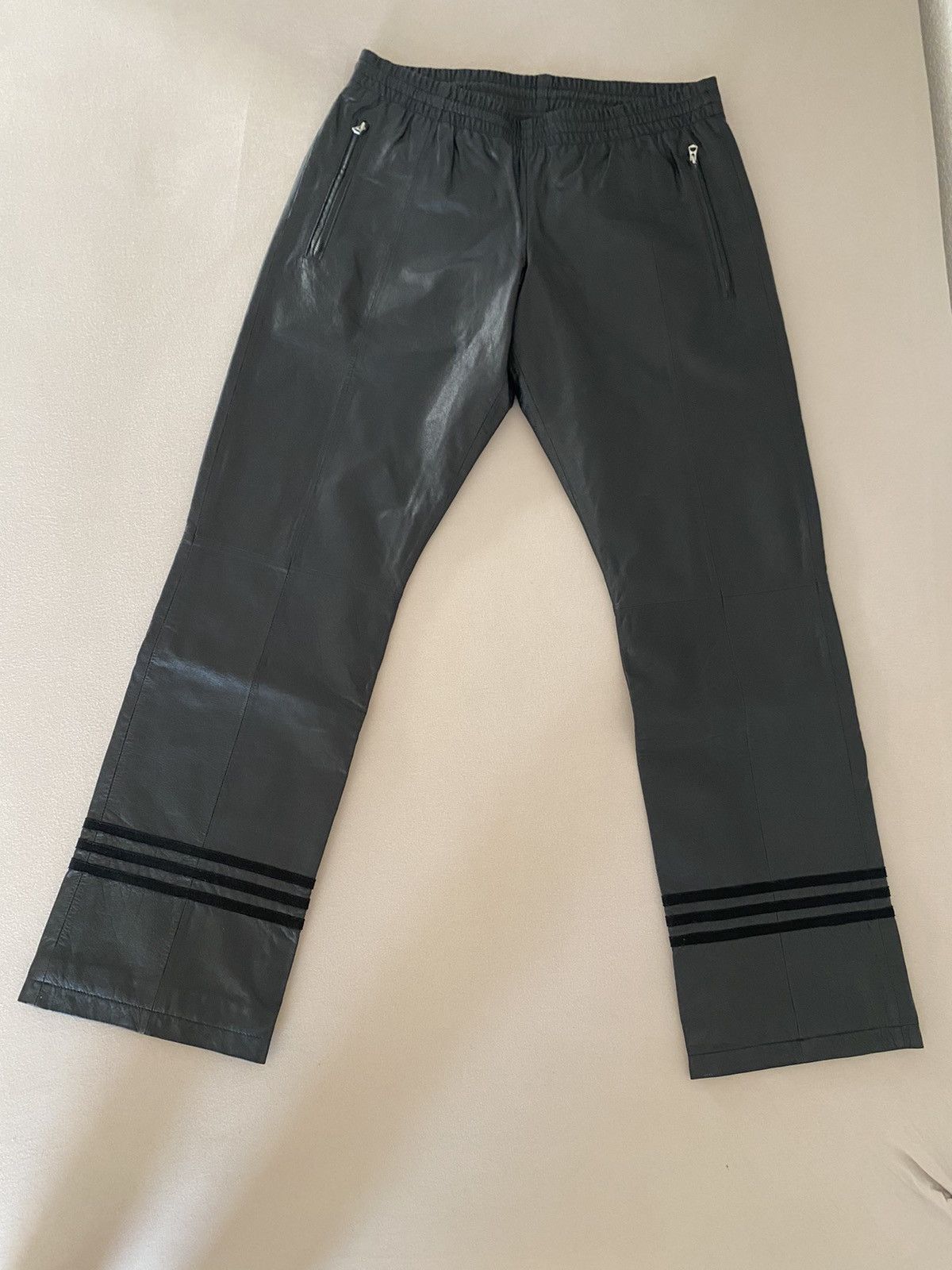 Adidas × Neighborhood adidas × NEIGHBORHOOD Sample Leather Pants –Unreleased 2014 Size US 33 - 2 Thumbnail