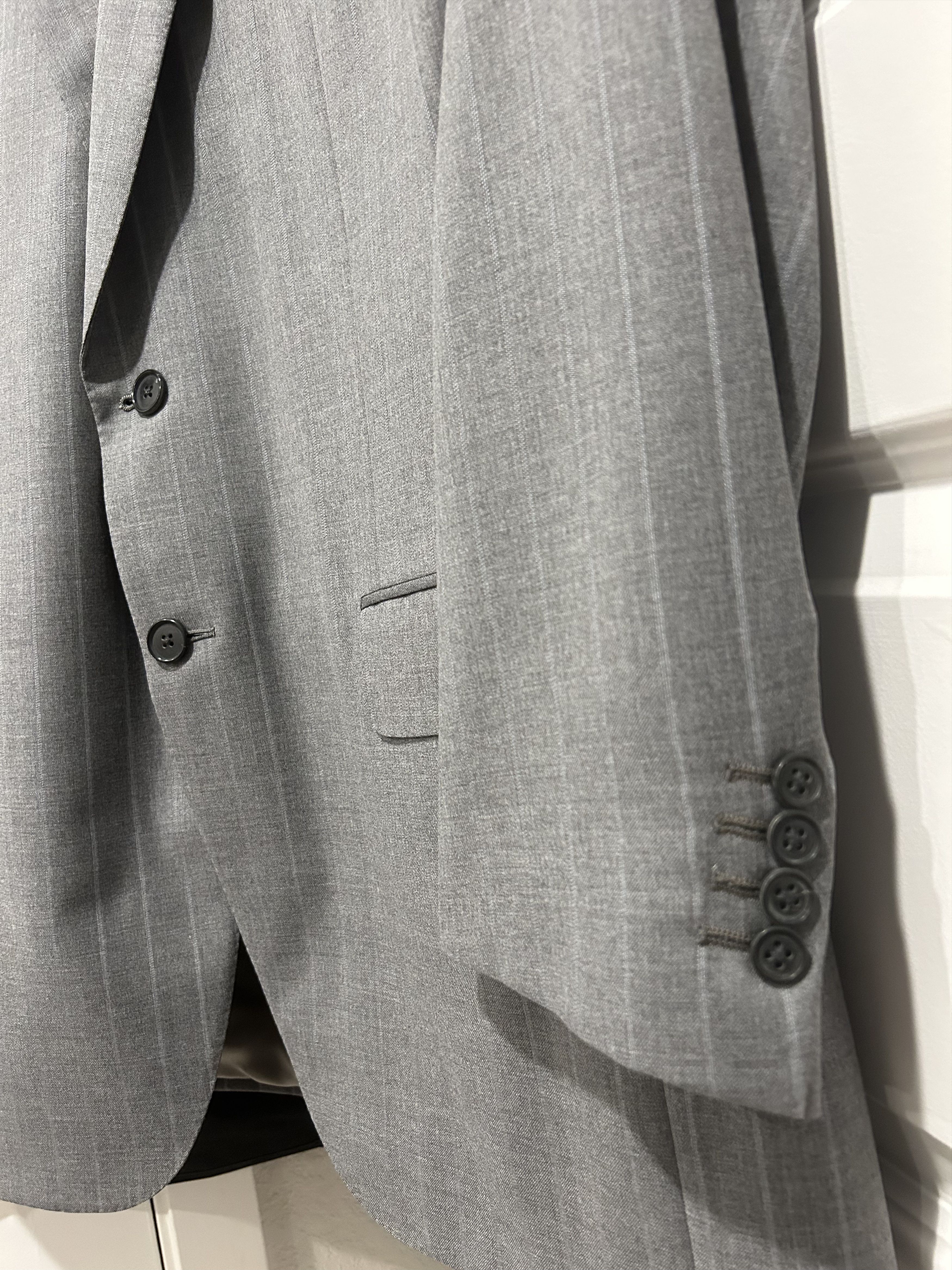 Other Vintage Custom Italian Behest Damiani Miami 2 Piece Suit Size 52R - 3 Thumbnail