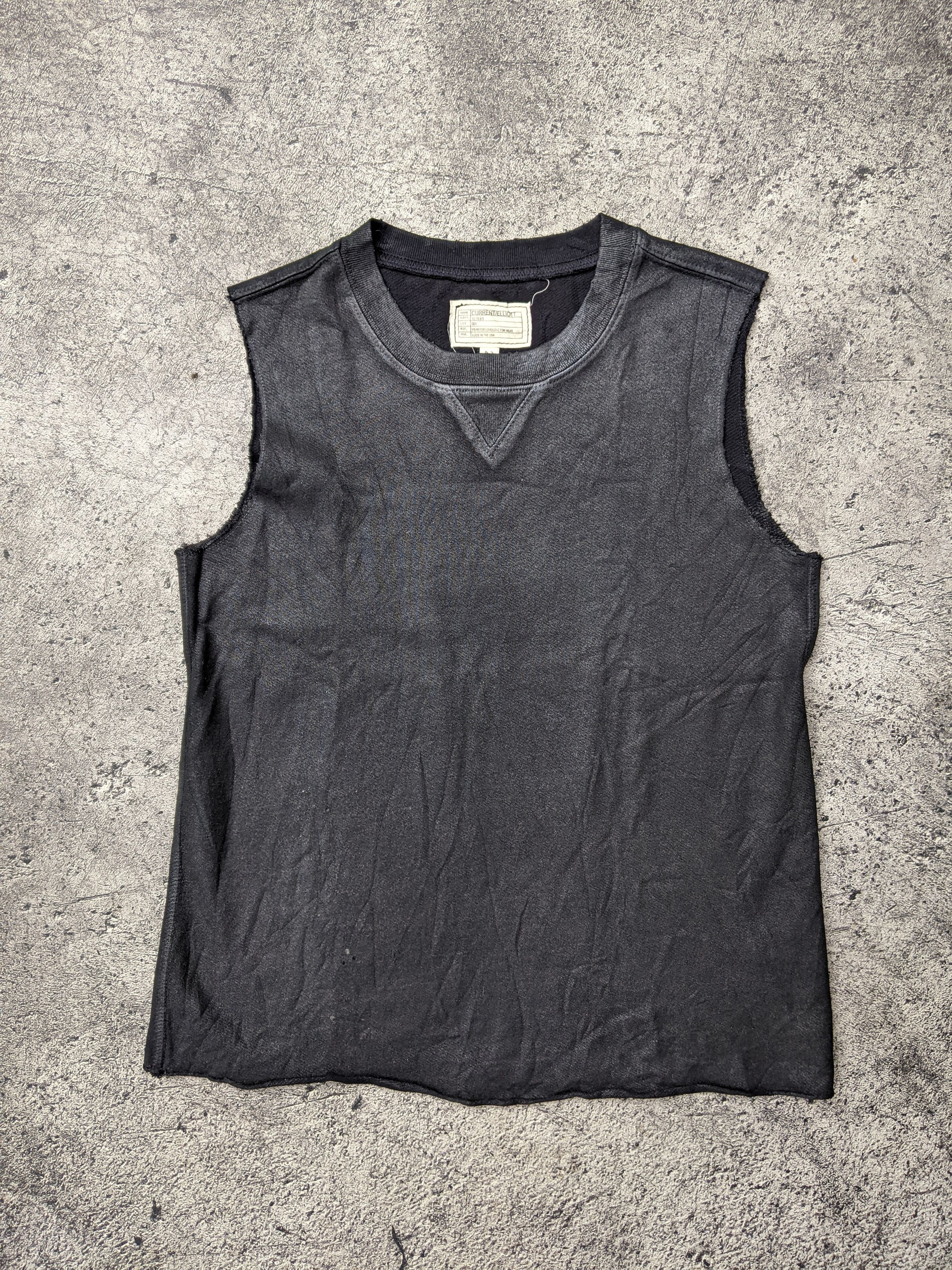 Current/Elliot Archive Sleeveless Stadium Coated Black Size US M / EU 48-50 / 2 - 1 Thumbnail