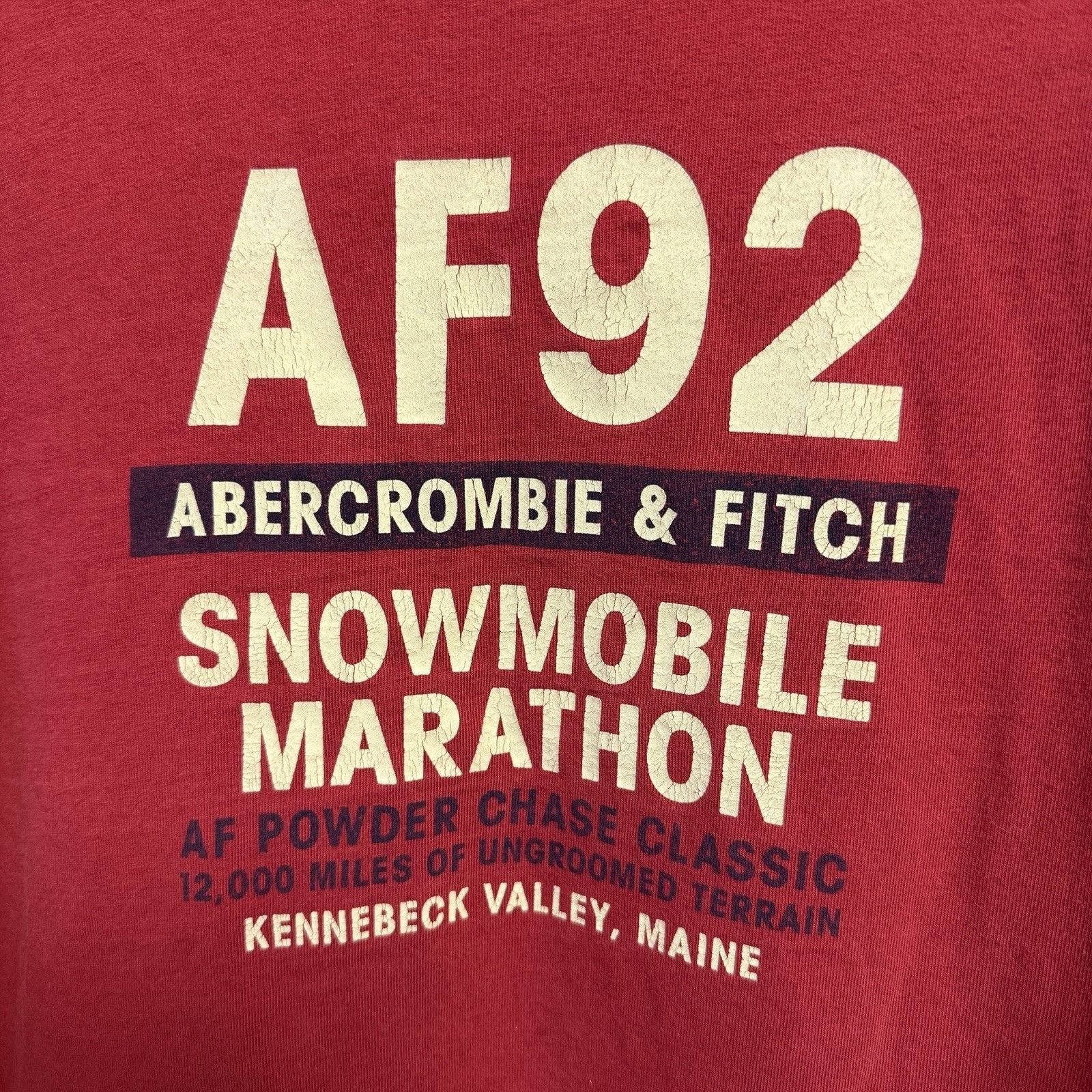 Abercrombie & Fitch Vintage Abercrombie & Fitch Shirt Mens Large Red Long Sleeve Size US L / EU 52-54 / 3 - 7 Thumbnail