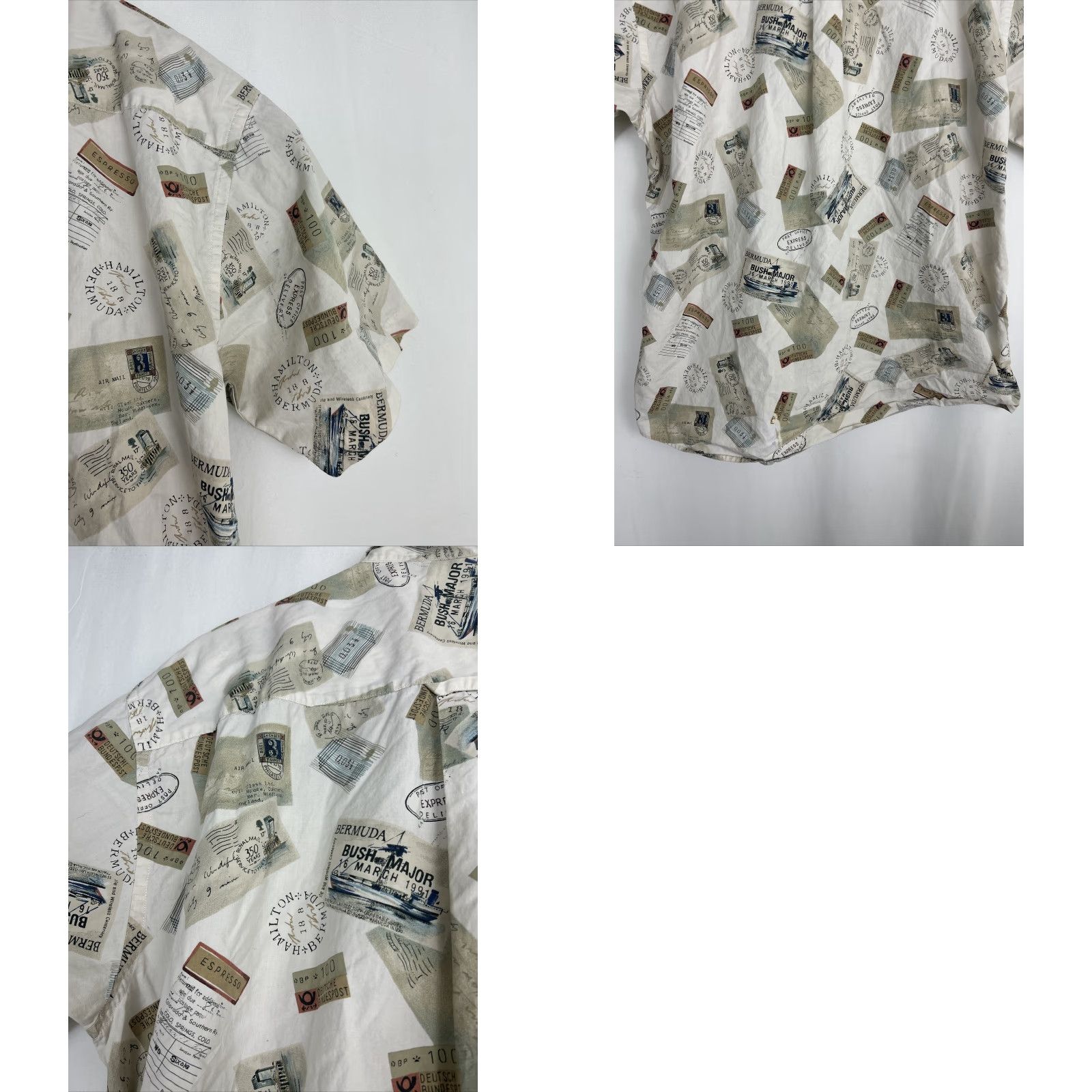 Pendleton Pendleton Vacation Shirt All Over Print Bermuda Espresso Men's Size Large Size US L / EU 52-54 / 3 - 9 Thumbnail