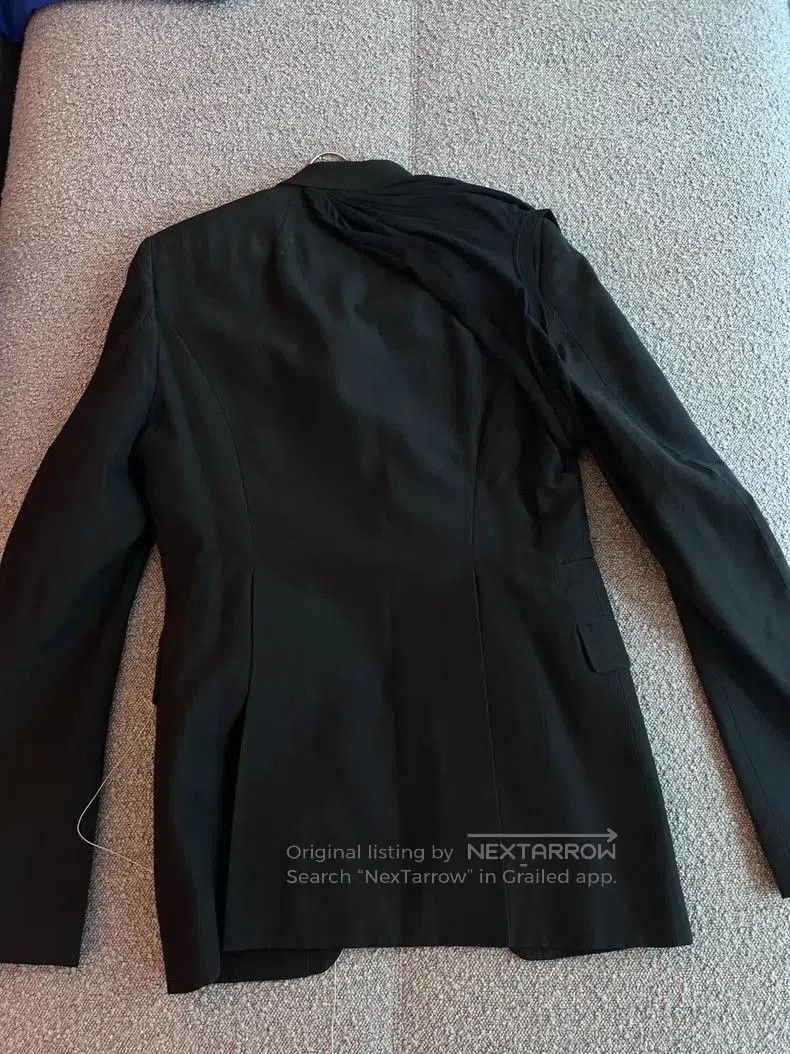 Rick Owens Rick Owens Black Blazer with Wool Collar. Size US L / EU 52-54 / 3 - 2 Thumbnail