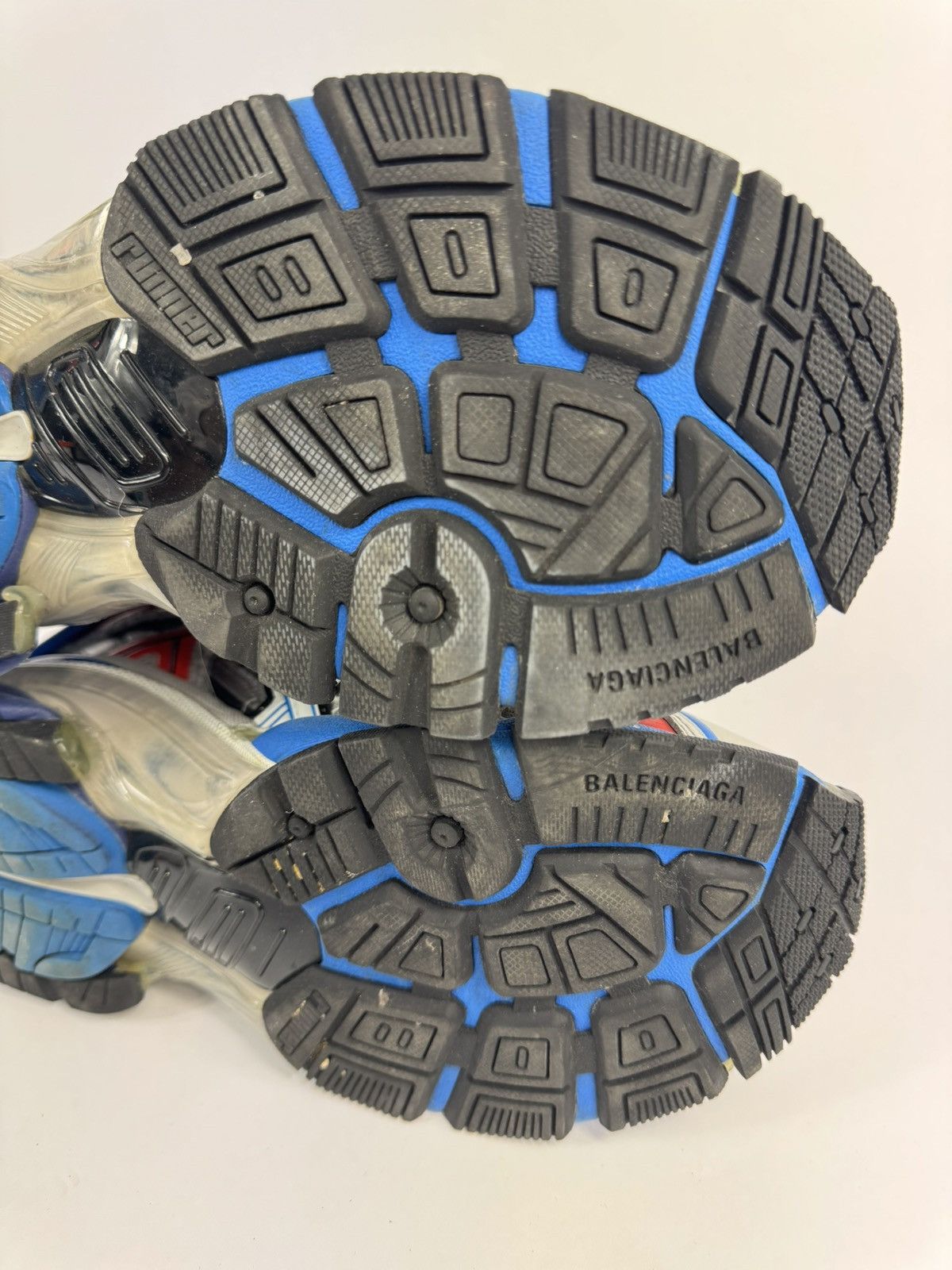 Balenciaga Runner Blue/Grey/Red Sneakers Size US 8 / EU 41 - 14 Thumbnail