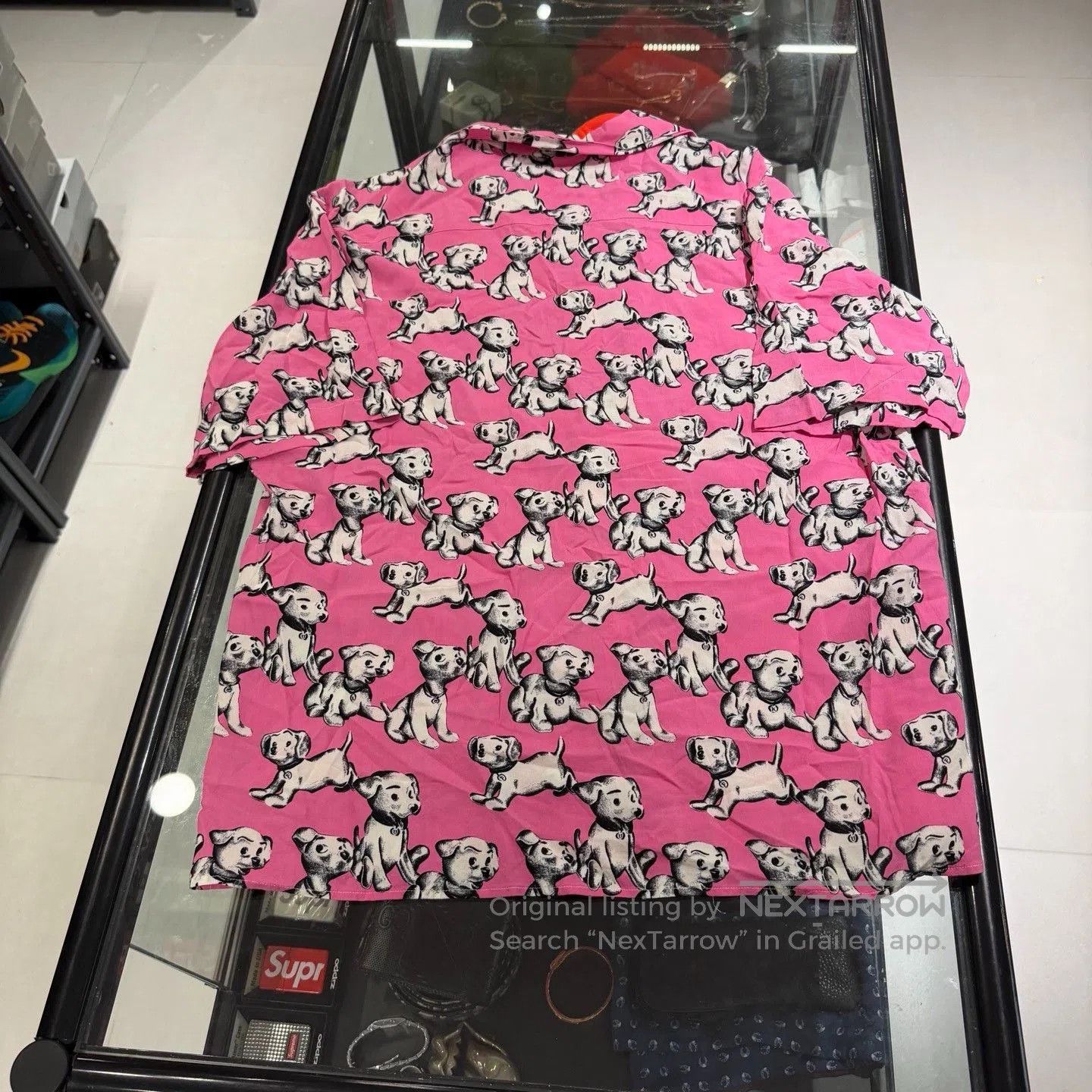 Celine Celine Pink Puppy Short-Sleeve Shirt. Size S / US 4 / IT 40 - 7 Thumbnail
