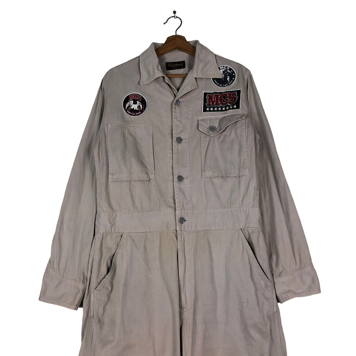 Hysteric Glamour 🔥KICK OUT THE JAMS MOTHERFUCKER! JUMPSUIT Size US 30 / EU 46 - 5 Thumbnail