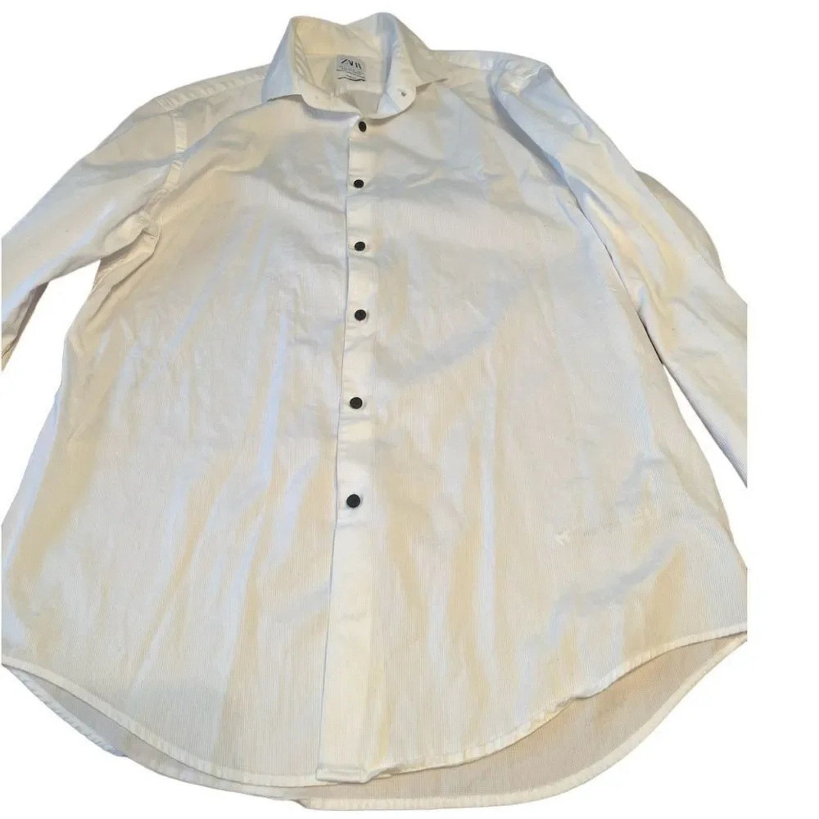 Zara Zara men’s slim fit dress shirt, size XL Size US XL / EU 56 / 4 - 1 Thumbnail