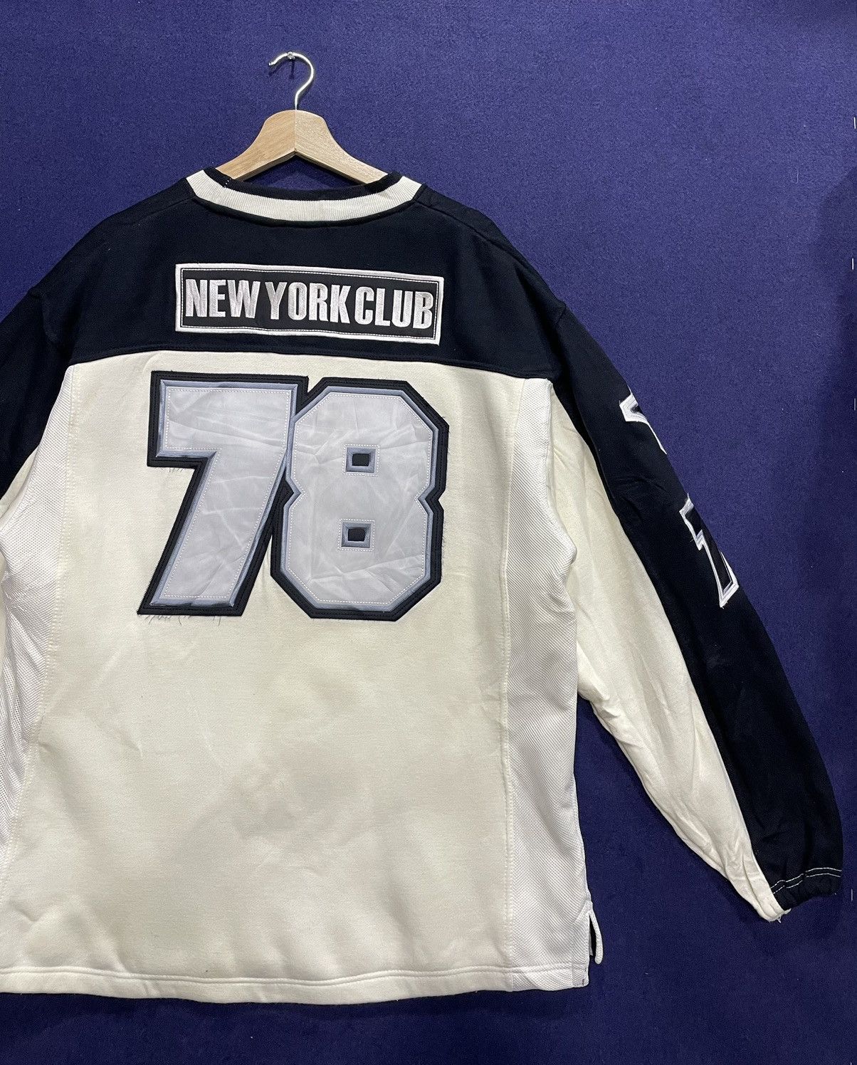 Vintage Vintage New York Club 78 Big Logo And Back Hit Logo Size US L / EU 52-54 / 3 - 8 Thumbnail