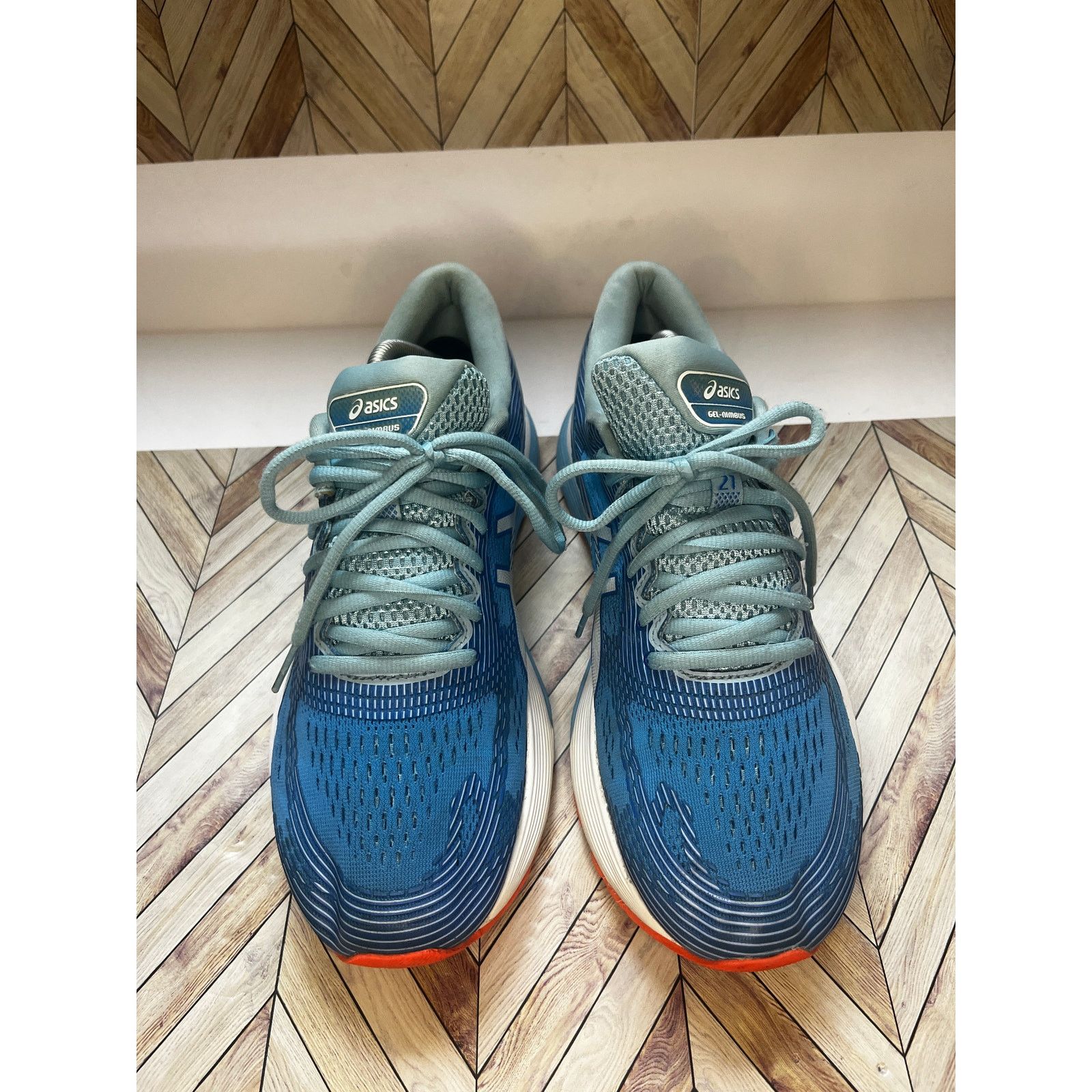 Asics Asics Performance Gel-Nimbus 21 Running Sneakers Shoes Sz 11 Size US 11 / IT 41 - 5 Thumbnail
