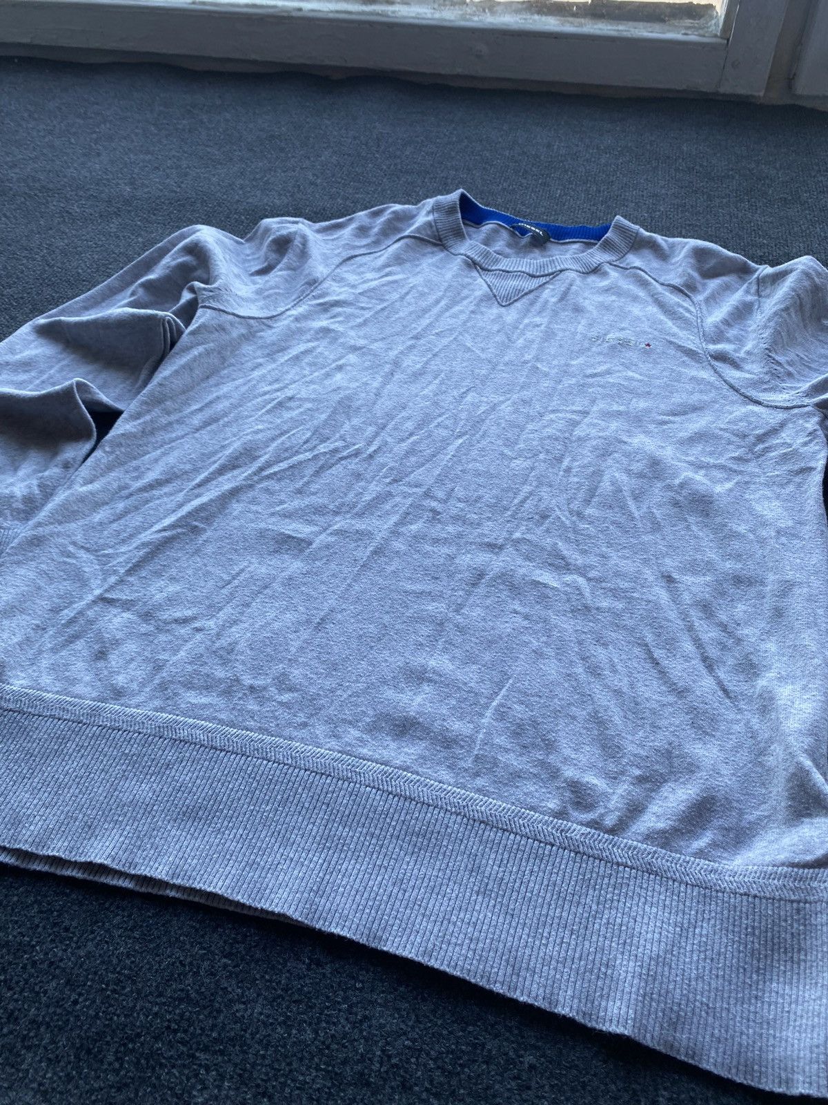 Diesel 🔥Opium Punk Gothic Diesel Gray vntg sweater mens s rare Size US S / EU 44-46 / 1 - 13 Thumbnail