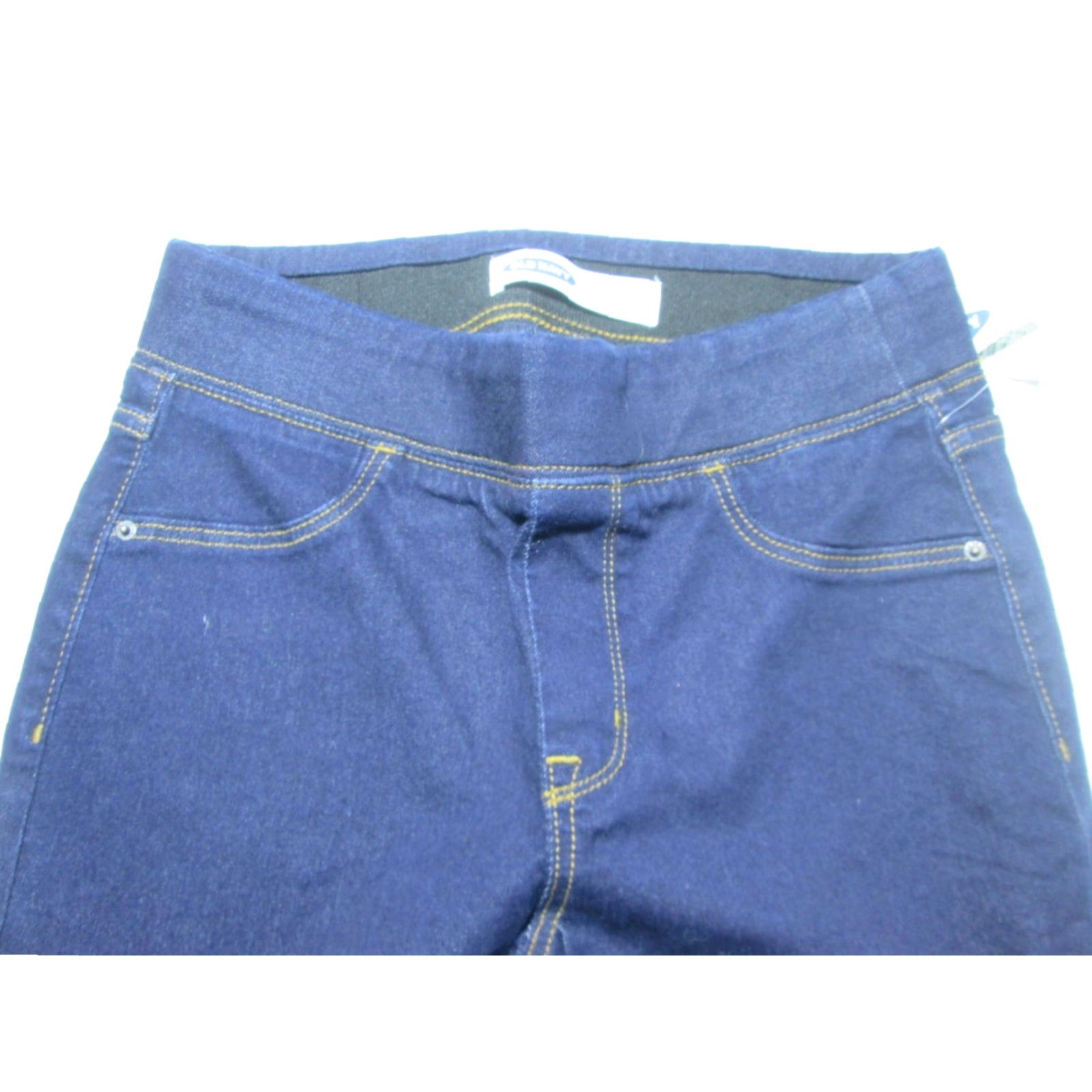 Old Navy VINTAGE Old Navy Womens Jegging Pants Navy Stretch Pull On Casual 4 Navy Pockets Solid Regular Womens Size 27" / US 4 / IT 40 - 3 Thumbnail