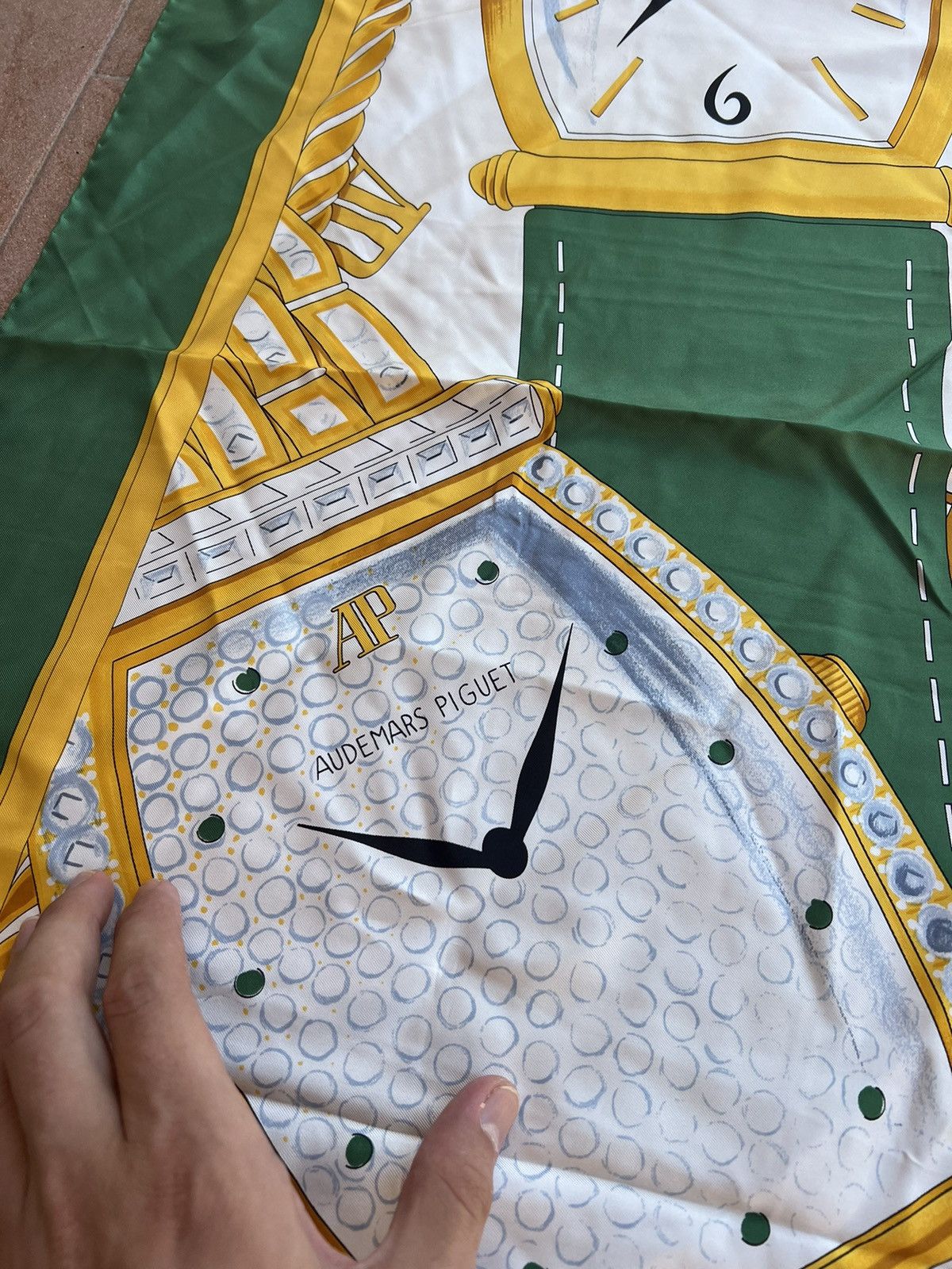 Audemars Piguet Audemars Piguet Silk Scarf Size ONE SIZE - 4 Thumbnail