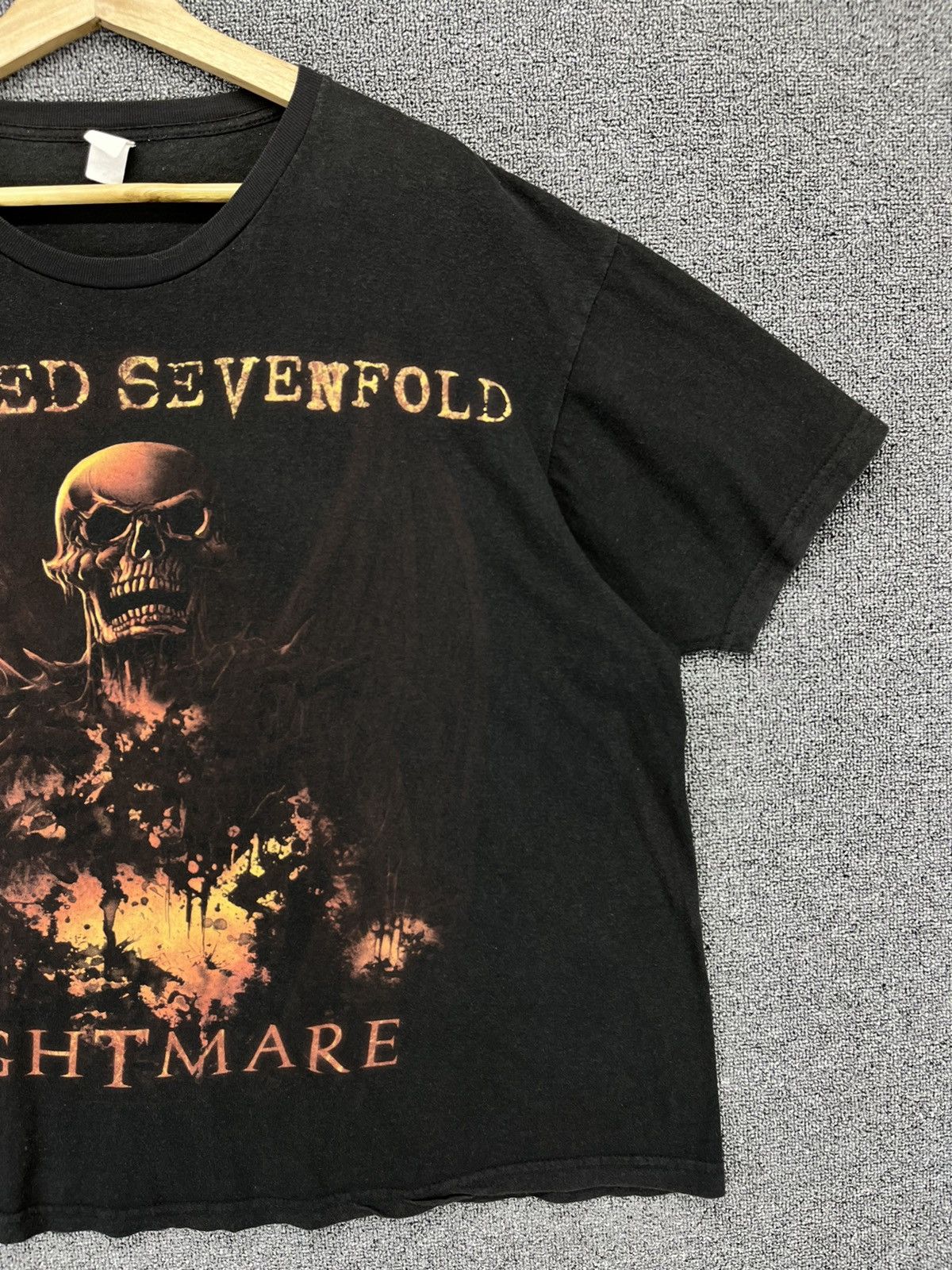 Band Tees Avenged Sevenfold Punk Rock Band Tees T Shirts Size US L / EU 52-54 / 3 - 8 Thumbnail