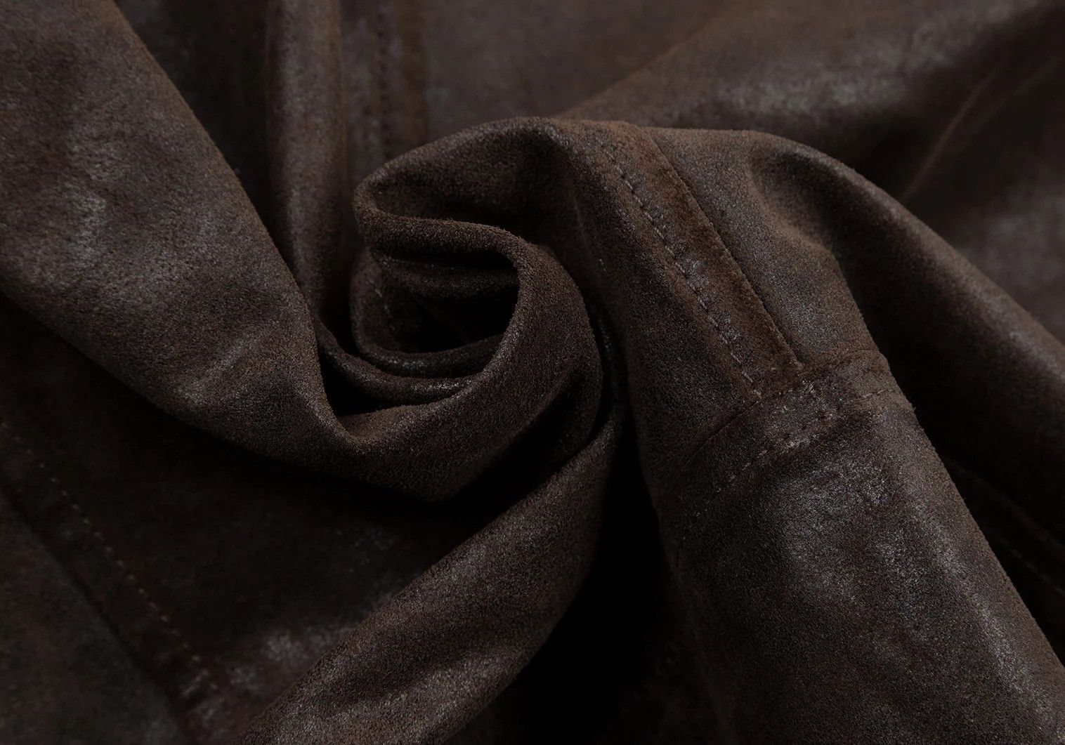 Maison Margiela Brown Waxed Suede Leather Riders Jacket Size 52 Size US L / EU 52-54 / 3 - 14 Thumbnail