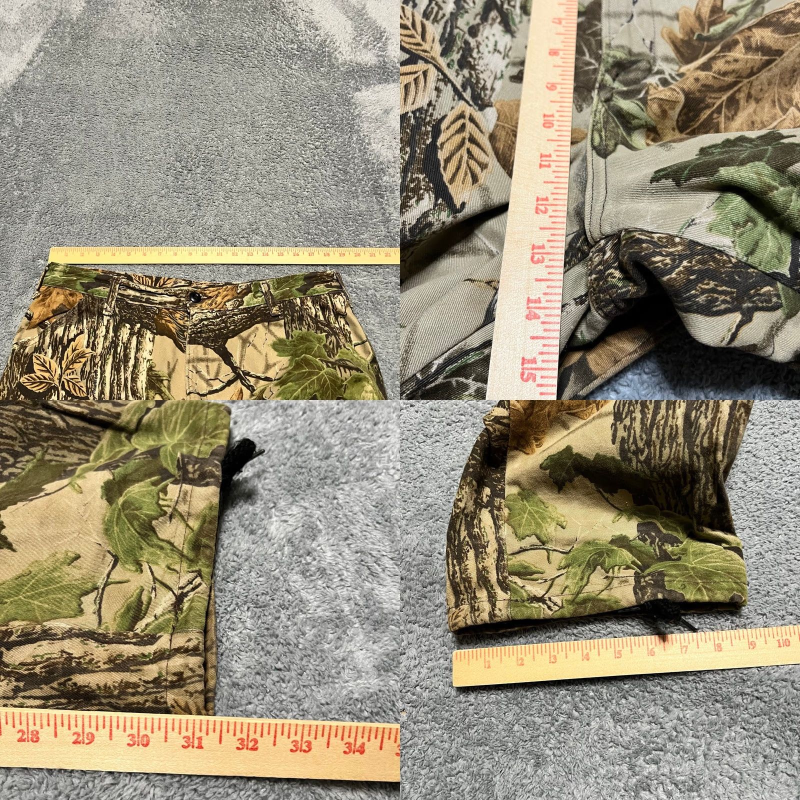 Vintage Walls Camo Pants Mens Large Outdoors Hunting Fishing Cargo Men 37x31 Green Regular Inseam 31 Size US 33 - 8 Thumbnail
