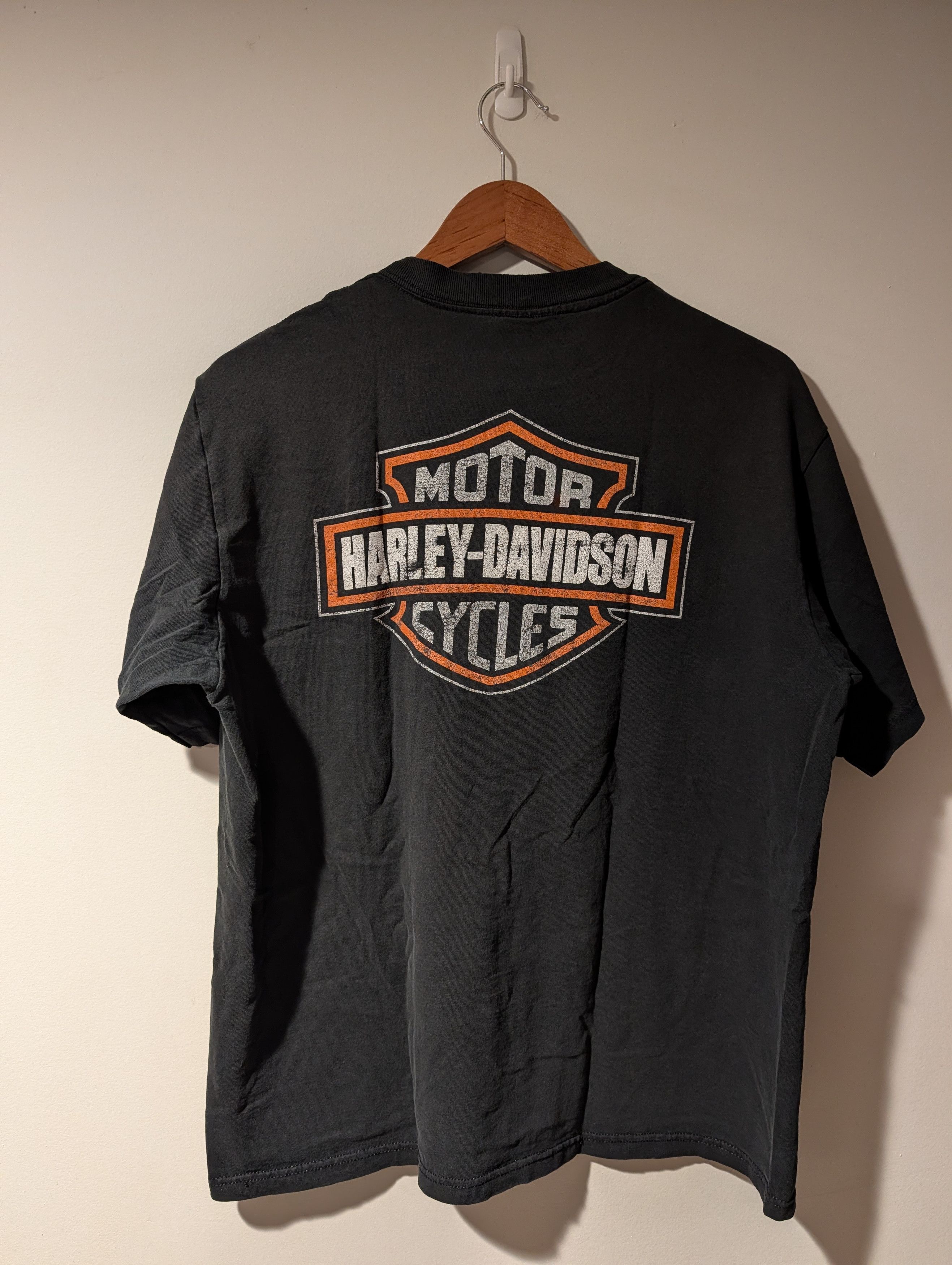 Harley Davidson VTG Harley Davidson Cycles Logo Pocket T-Shirt USA Large Size US L / EU 52-54 / 3 - 1 Thumbnail