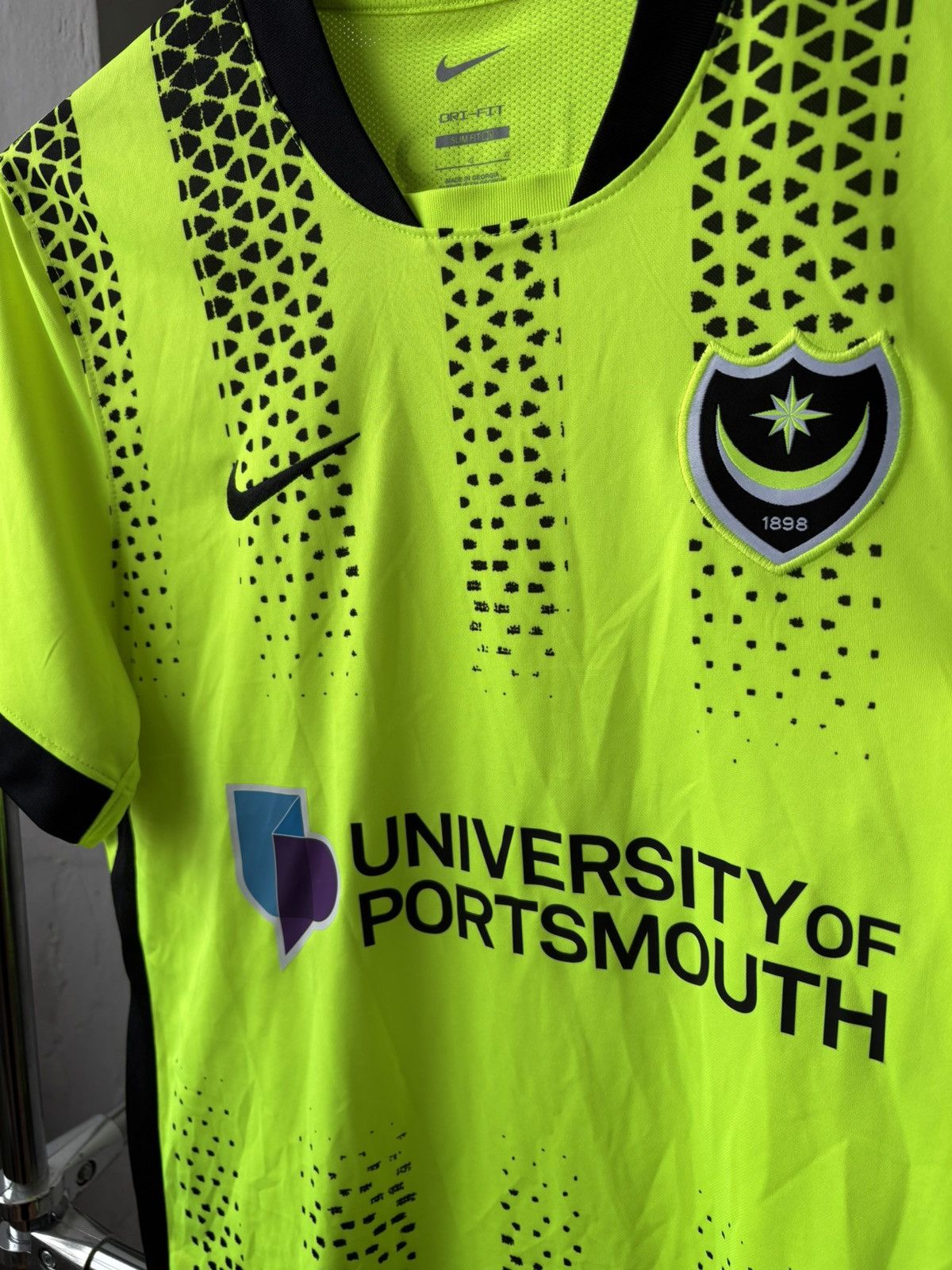Nike 2025/26 Nike Portsmouth FC Away Soccer Jersey Men’s Green L Size US L / EU 52-54 / 3 - 4 Thumbnail