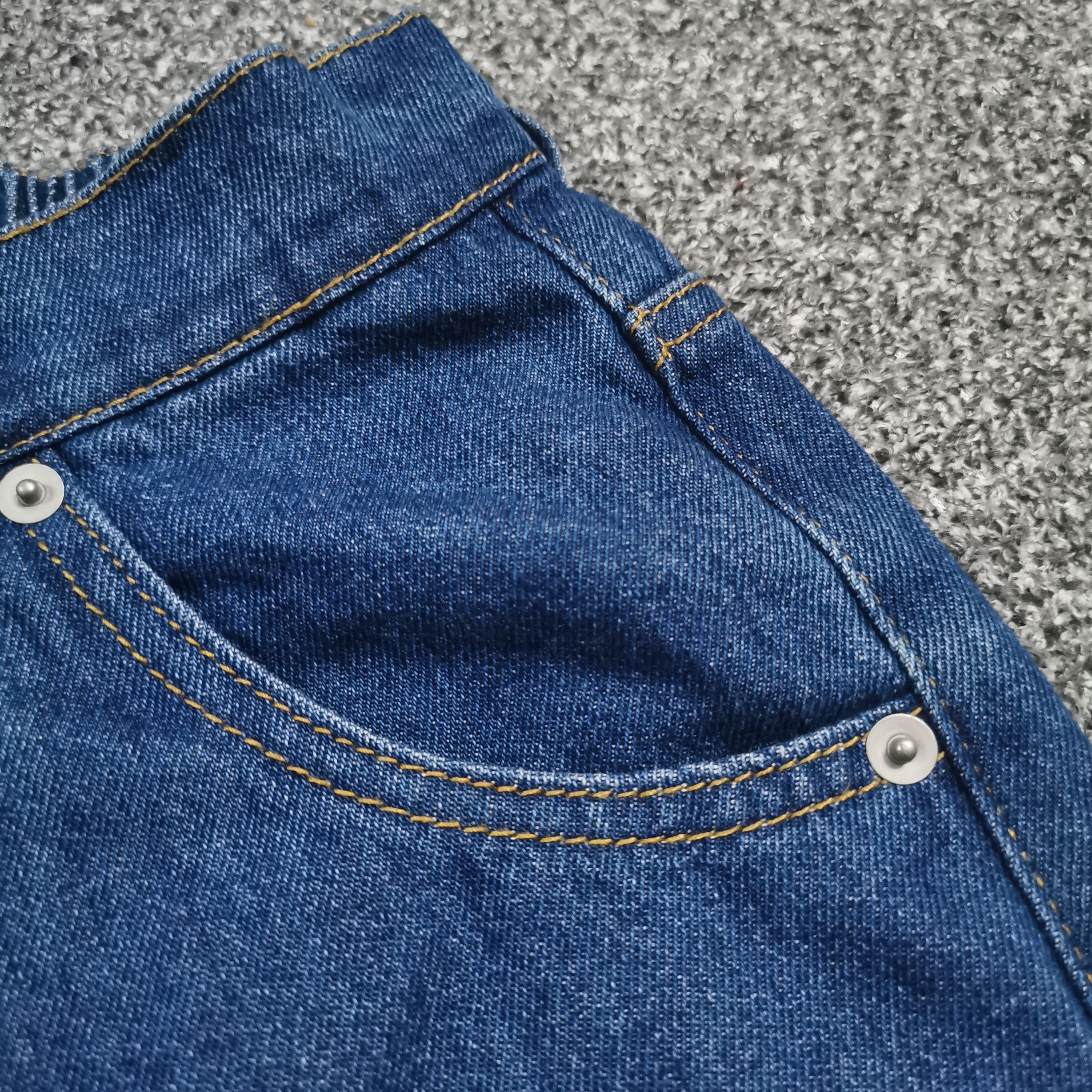 Hysteric Glamour 🇯🇵🔥🔥 Vintage Y2k Crazy Baggy D-Rise Retro Girl Size US 28 / EU 44 - 10 Thumbnail