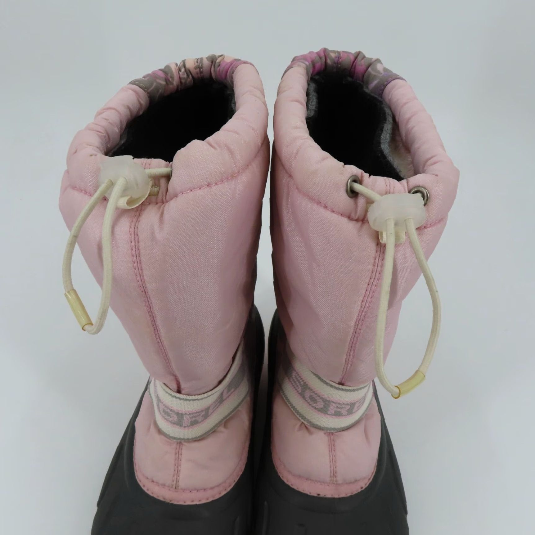 SOREL Sorel Boots Womens 7 Pink Floral Flower Felt Lined Winter Snow Cub NY1799-636 Shoes Mens? Size US 7 / IT 37 - 3 Thumbnail