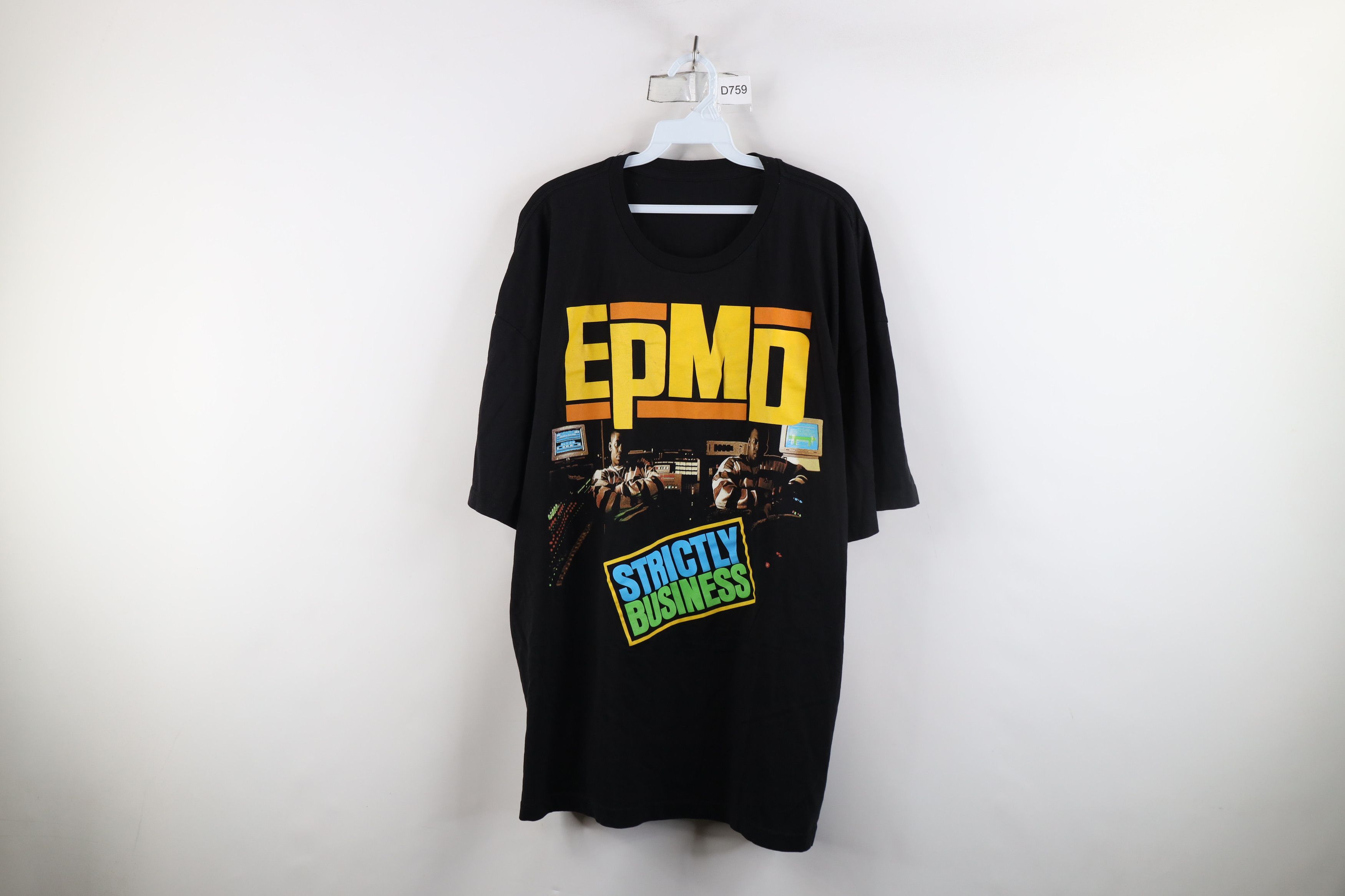Vintage Retro Streetwear Strictly Business EPMD Hip Hop Rap T-Shirt Size US XXL / EU 58 / 5 - 1 Thumbnail