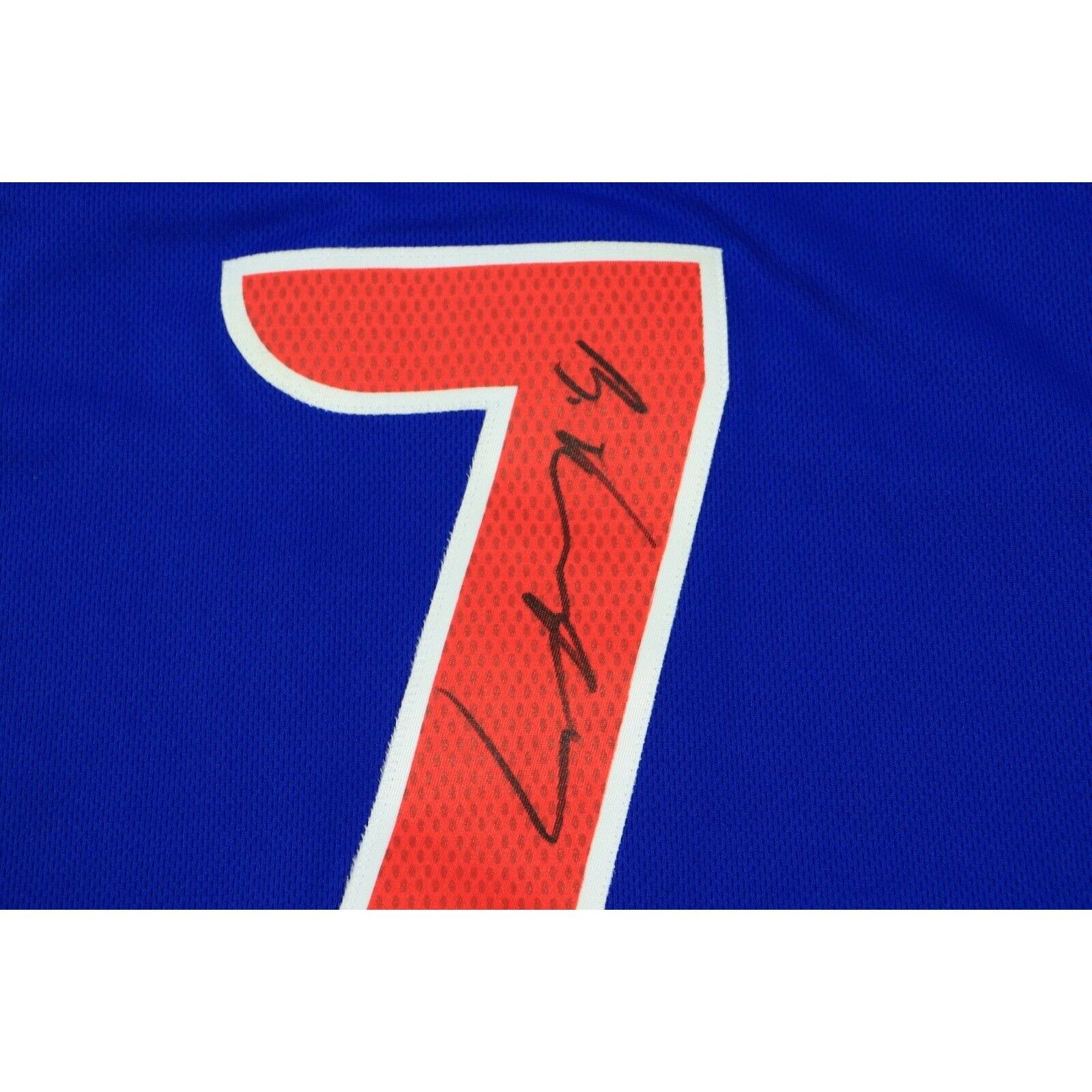Adidas New Adidas Brandon Knight Autographed Detroit Pistons Jersey Size US XXL / EU 58 / 5 - 6 Thumbnail