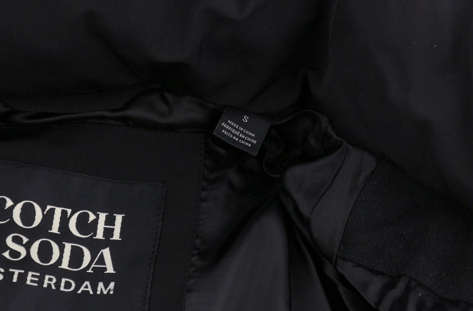 Scotch & Soda ARZA S Black Quilted Padded Parka RRP339 88616 Size US S / EU 44-46 / 1 - 8 Thumbnail