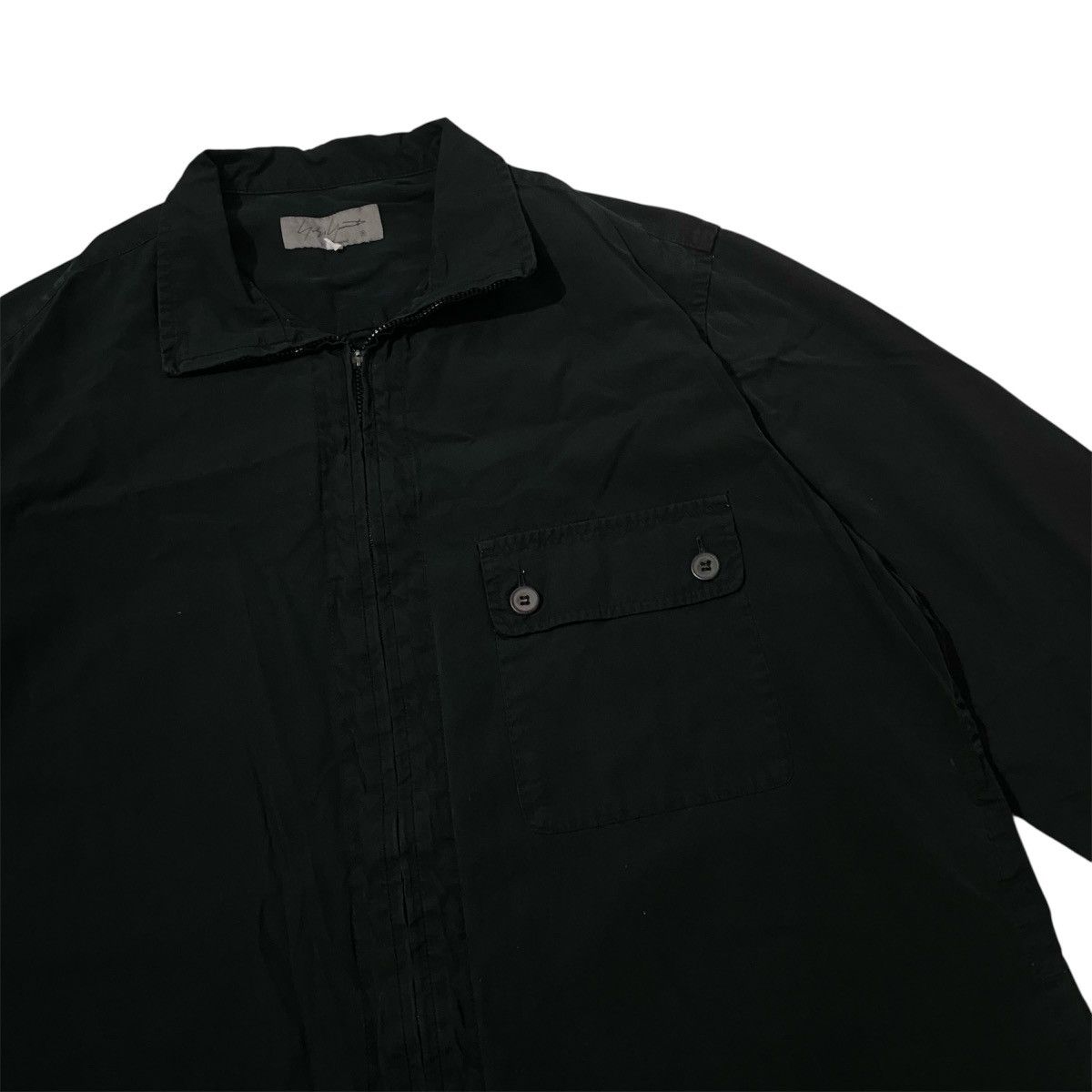 Yohji Yamamoto 🔥Archive🔥Yohji Yamamoto 24/25AW Open Blouse Zipper Jacket Size US M / EU 48-50 / 2 - 15 Thumbnail