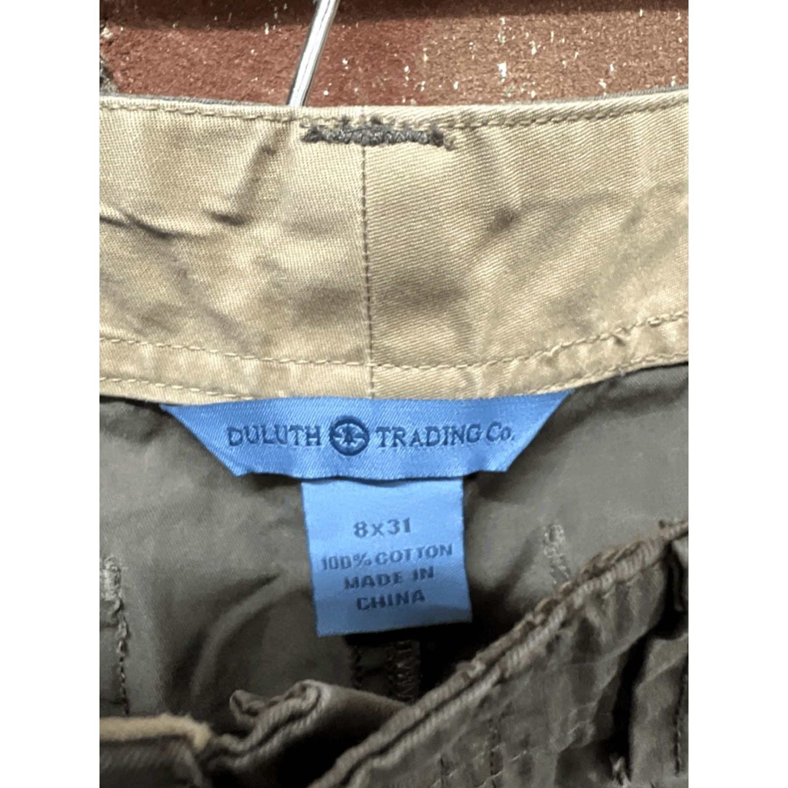 Vintage Duluth Trading Womens Hiking Pants Slim Leg Brown 8 31 Inseam Chino Slimming Pants Womens Size 8 Brown Size 30" / US 8 / IT 44 - 4 Thumbnail