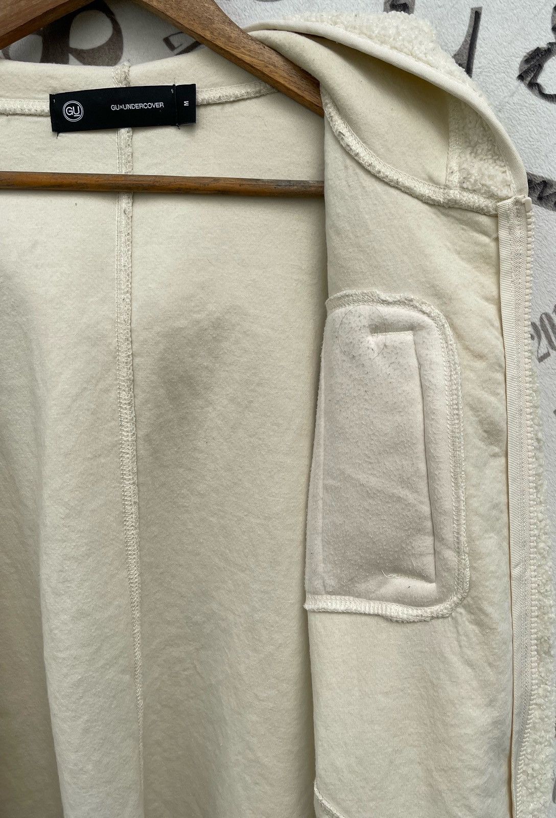 Undercover × Uniqlo 🔥 UNDERCOVER GU FW21 DEEP PILE FLEECE PARKA HOODIE JACKET Size M / US 6-8 / IT 42-44 - 13 Thumbnail