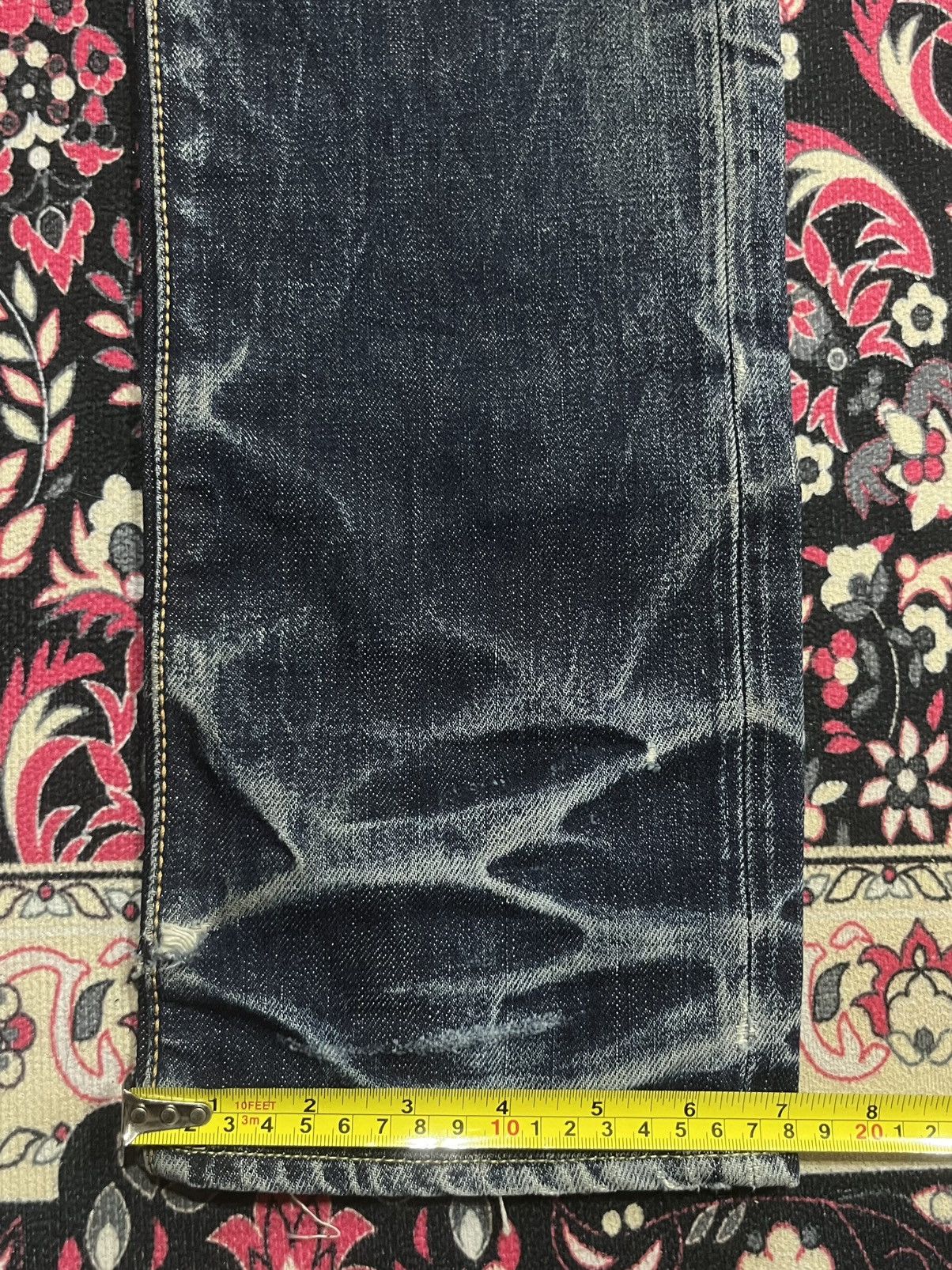 Japanese Brand ⚡️Insane⚡️Vintage Japanese DeeTA Heavy Whisker Selvedge Jeans Size US 30 / EU 46 - 21 Thumbnail