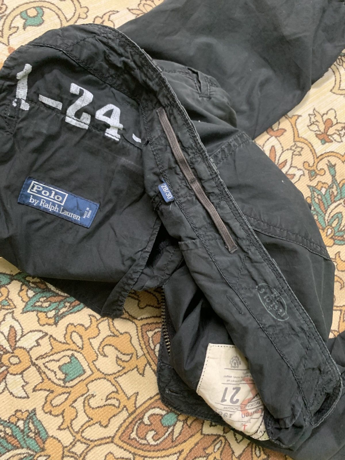 Polo Ralph Lauren POLO RALPH LAUREN PANTS ARMY DESIGN Size US 31 - 19 Thumbnail