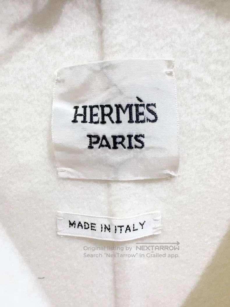 Hermes Hermes White overcoat Size XS / US 0-2 / IT 36-38 - 3 Thumbnail