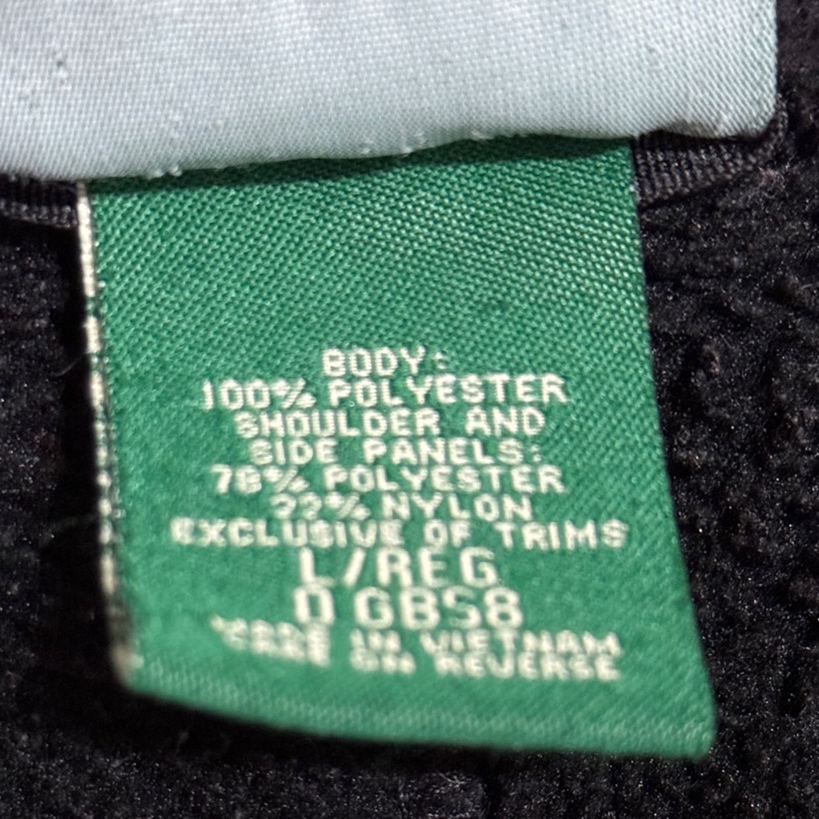 L.L. Bean LL Bean Men’s Black Pro Polartek Fleece Full Zip Jacket Size US L / EU 52-54 / 3 - 5 Thumbnail
