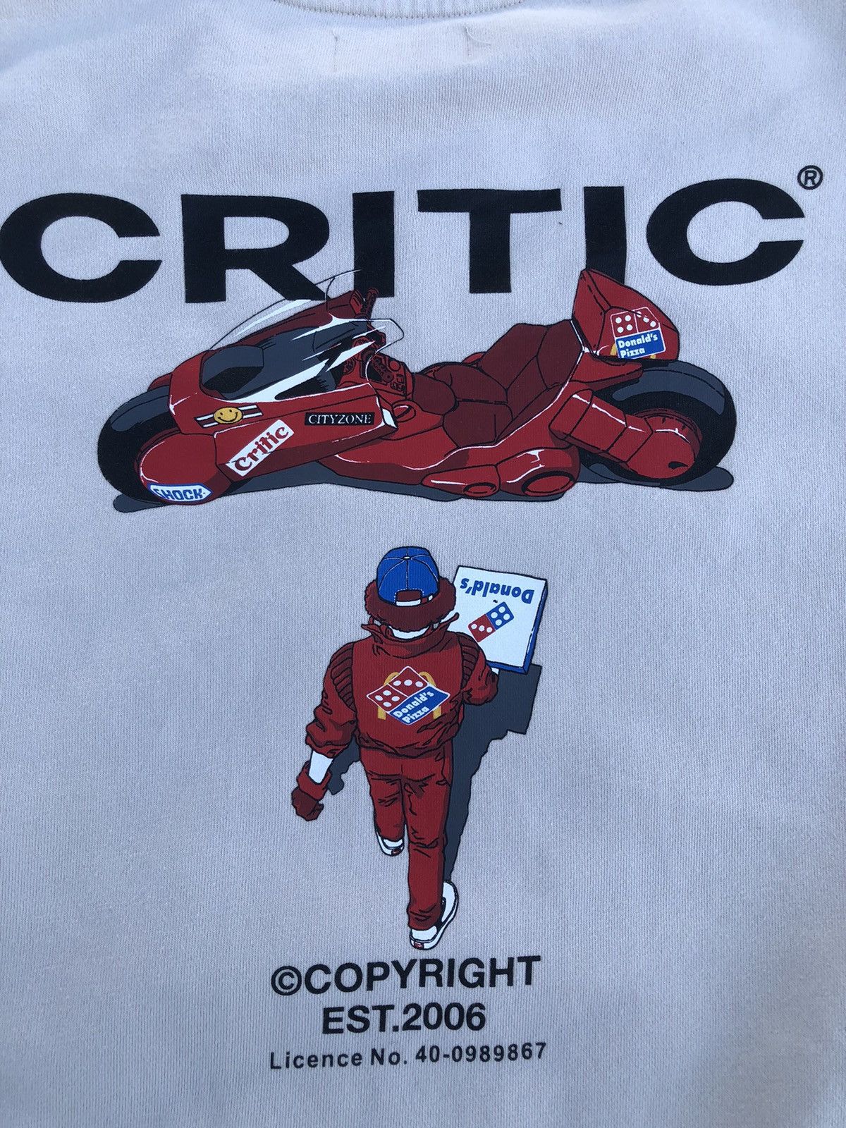 Cartoon Network Vintage Critic x Akira Crewneck / Pokemon Evangelion Anime Size US L / EU 52-54 / 3 - 3 Thumbnail
