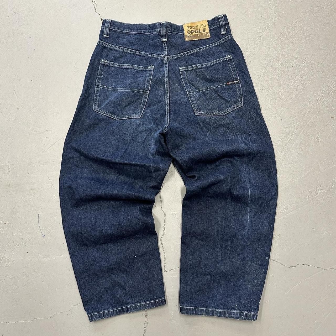 Southpole Y2K Southpole Red Tab Baggy Blue Jeans 34 x 28 Size US 34 / EU 50 - 1 Thumbnail