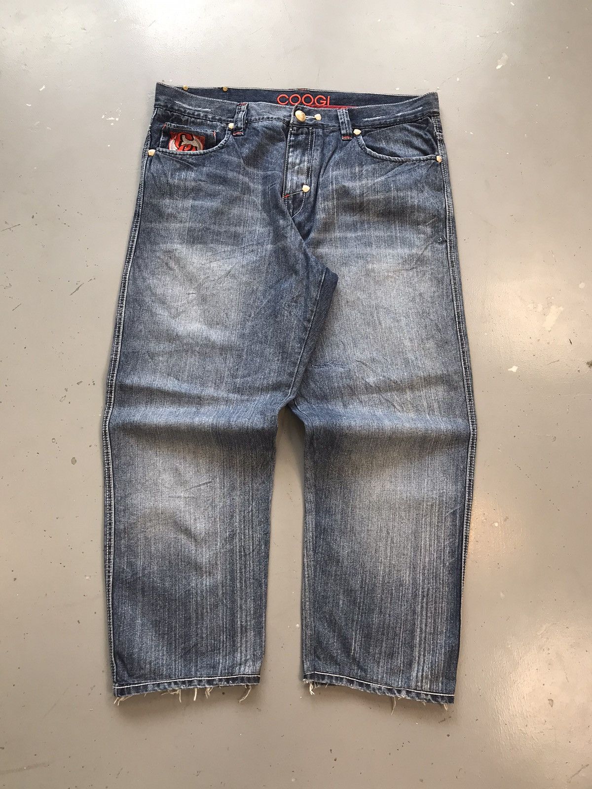 Coogi × Vintage Vintage Coogi logo embroidered denim Size US 40 / EU 56 - 2 Thumbnail