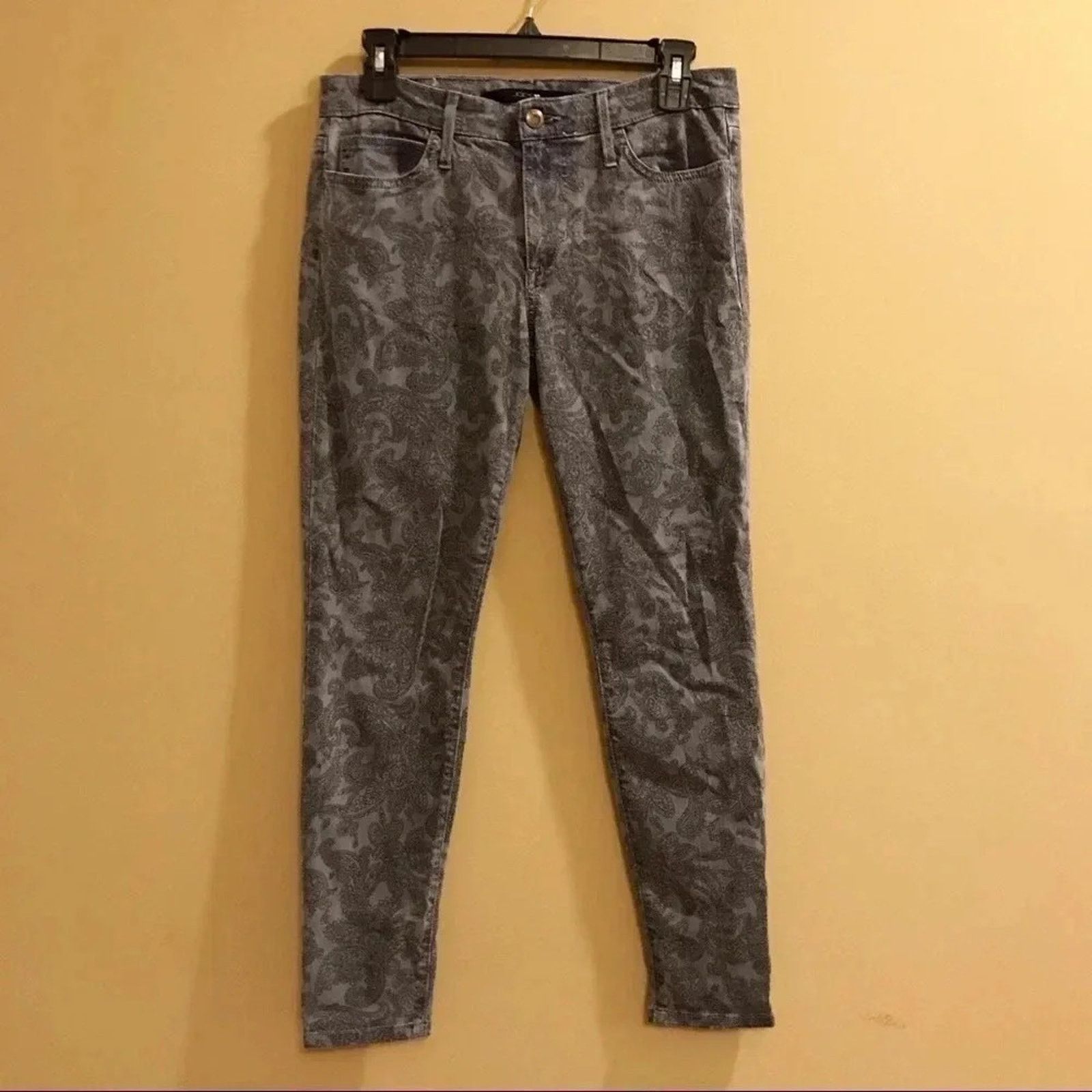 Other Joe's Jeans High Water Skinny Jeans Paisley Faded Size 28 Size 28" / US 6 / IT 42 - 5 Thumbnail