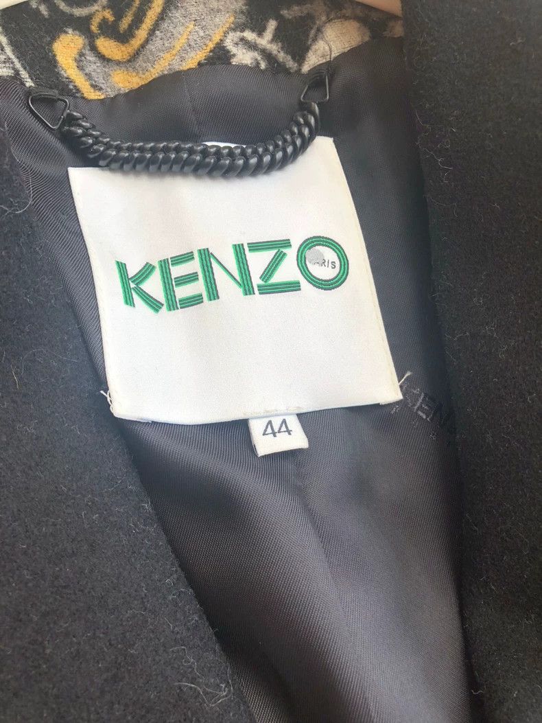 Kenzo KENZO Long wool coat Size US S / EU 44-46 / 1 - 3 Thumbnail