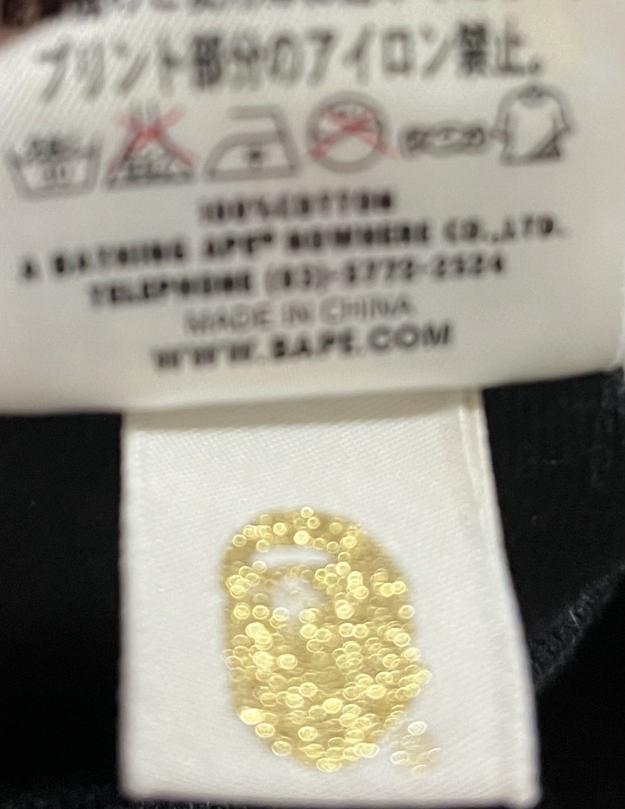 Bape Bape red logo tee shirt Size S / US 4 / IT 40 - 5 Thumbnail