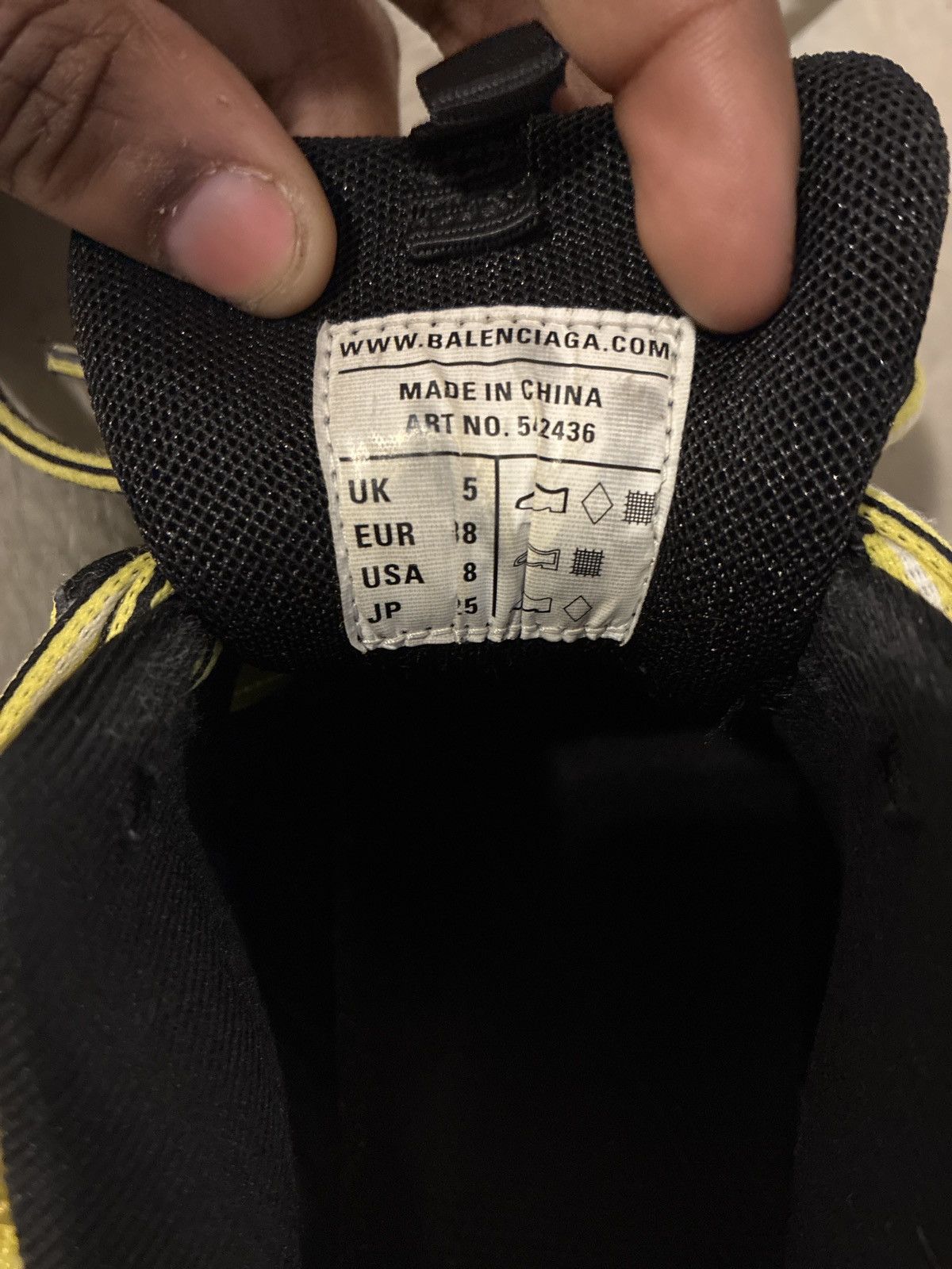 Balenciaga Yellow Track Balenciagas Size US 5.5 / EU 38 - 8 Thumbnail