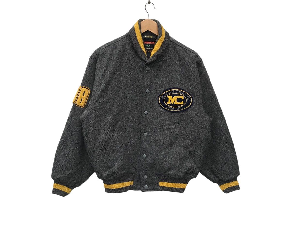 McGregor Vintage Mcgregor Spellout Varsity Jacket Size US M / EU 48-50 / 2 - 3 Thumbnail