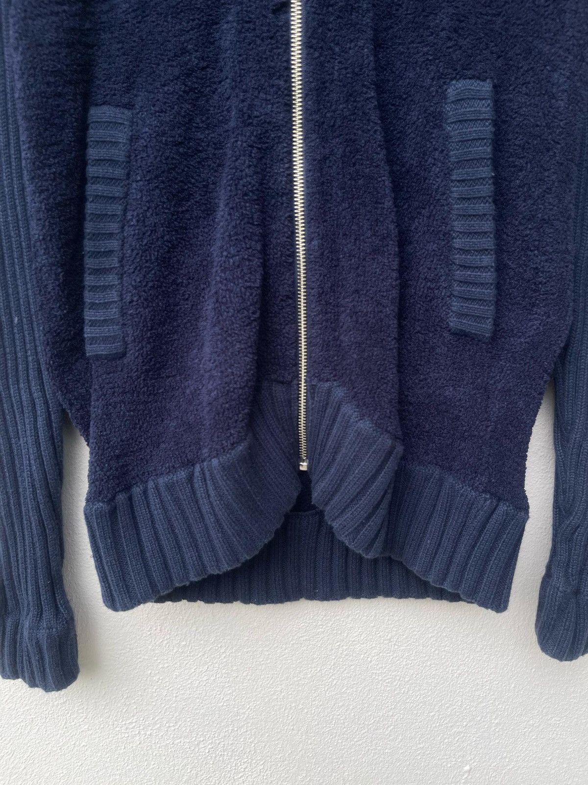 Designer × Japanese Brand × Takeo Kikuchi Takeo Kikuchi Knit Full Zipper Hoodie Jacket Size XS / US 0-2 / IT 36-38 - 8 Thumbnail