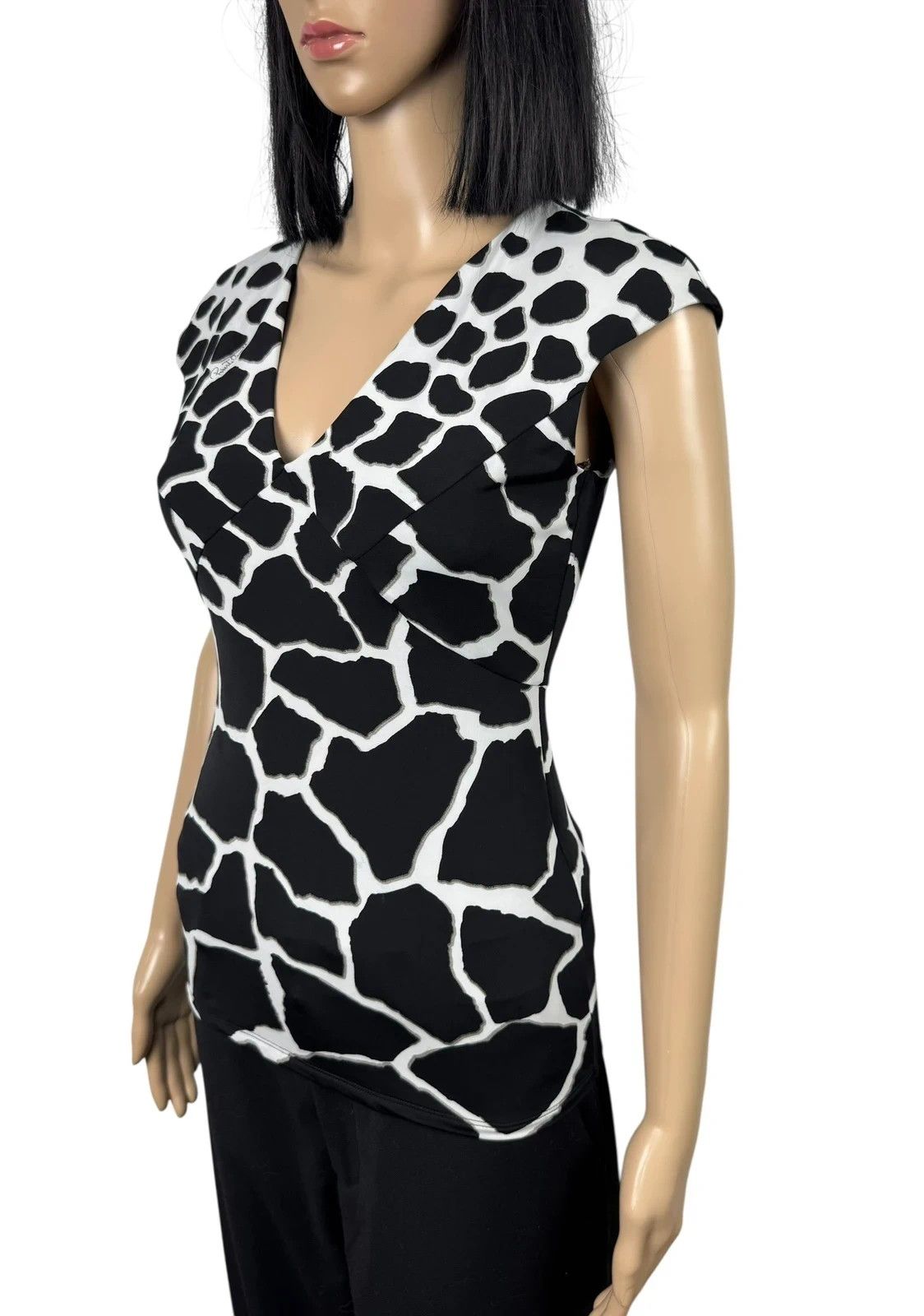 Roberto Cavalli Roberto Cavalli Sleeveless Blouse Printed size 38 Size XS / US 0-2 / IT 36-38 - 4 Thumbnail