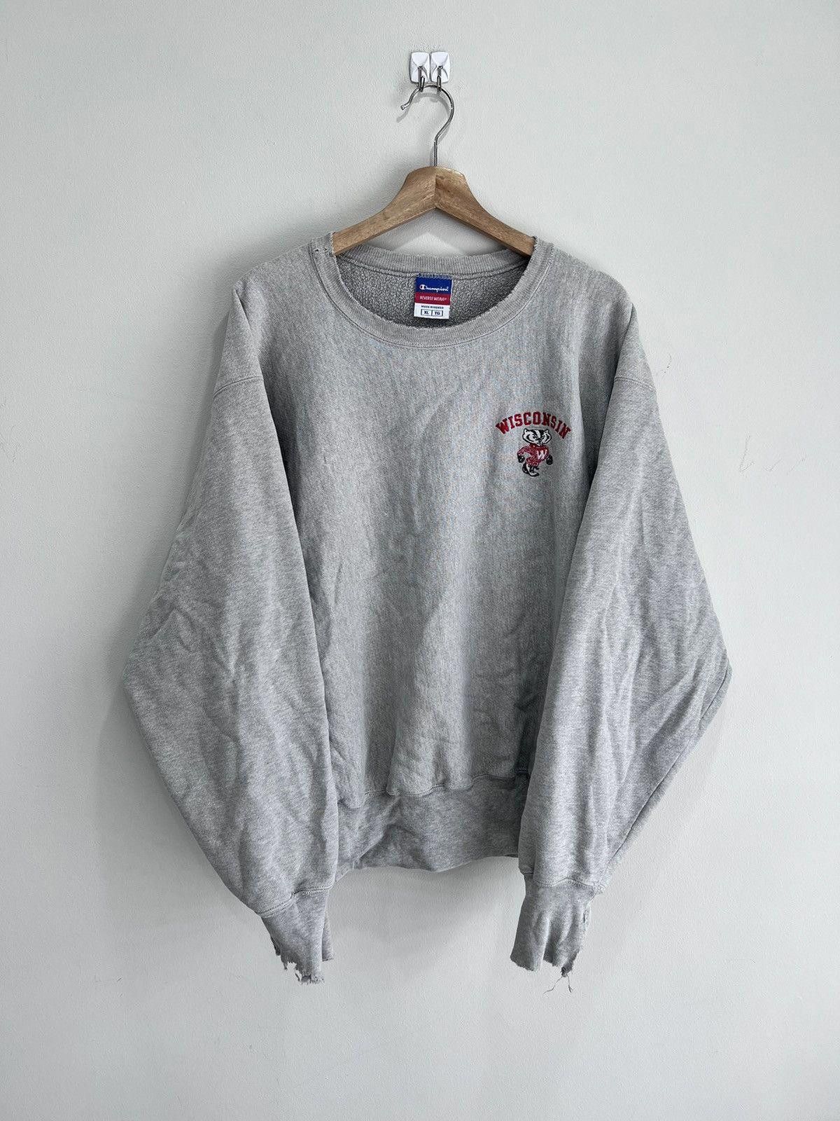 Vintage Vintage Wisconsin Badgers Sweater Size US XL / EU 56 / 4 - 1 Thumbnail