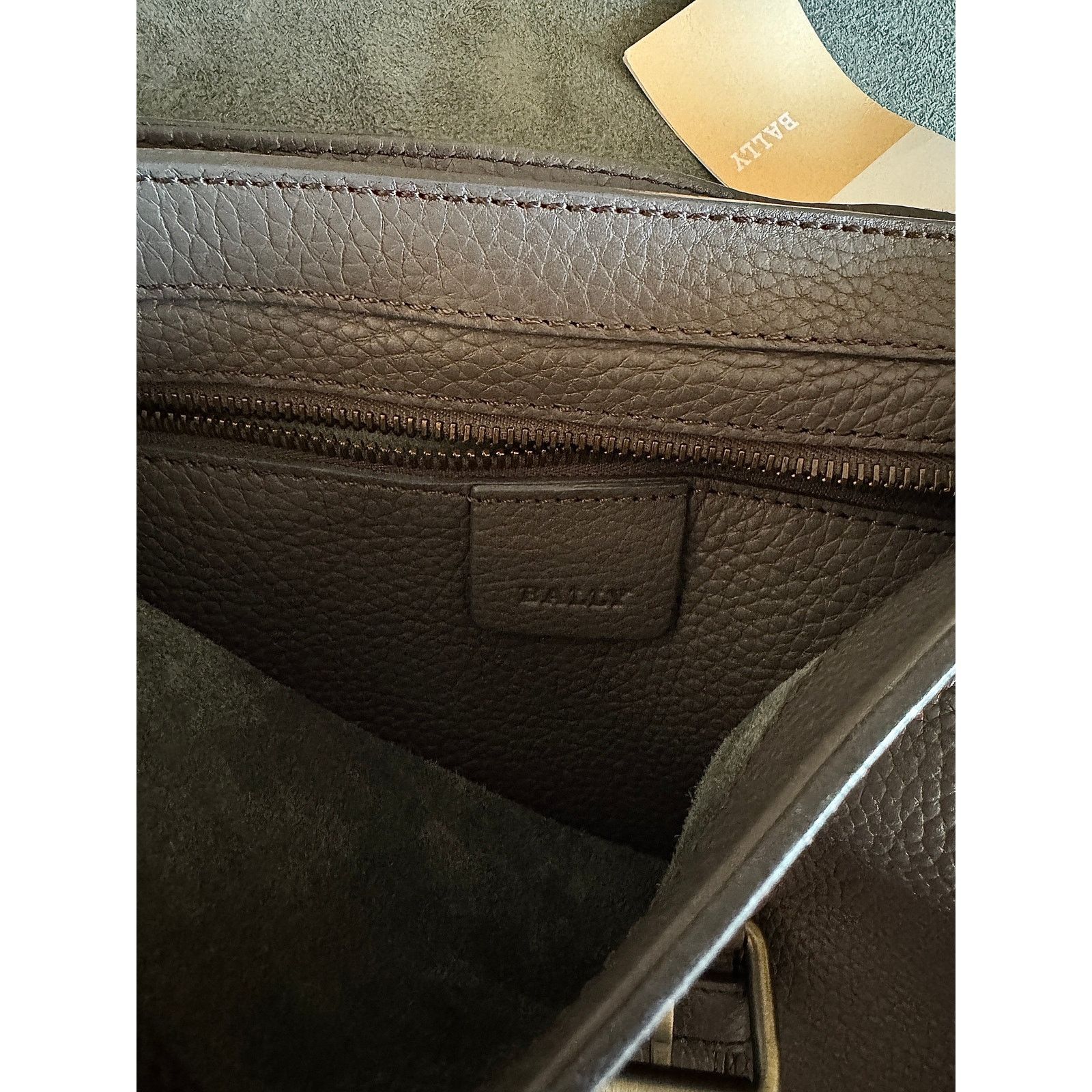 Bally Bally Leather Messenger Shoulder Bag Size ONE SIZE - 4 Thumbnail