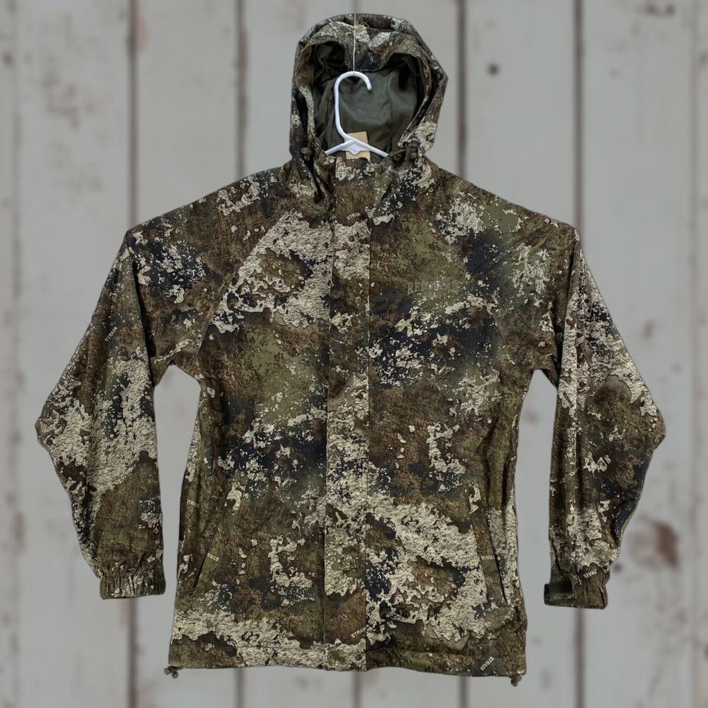 Vintage VINTAGE Red Head Bass Pro Bone Dry Strata Camo Small Hooded Hunting Jacket Camouflage Size US S / EU 44-46 / 1 - 1 Thumbnail