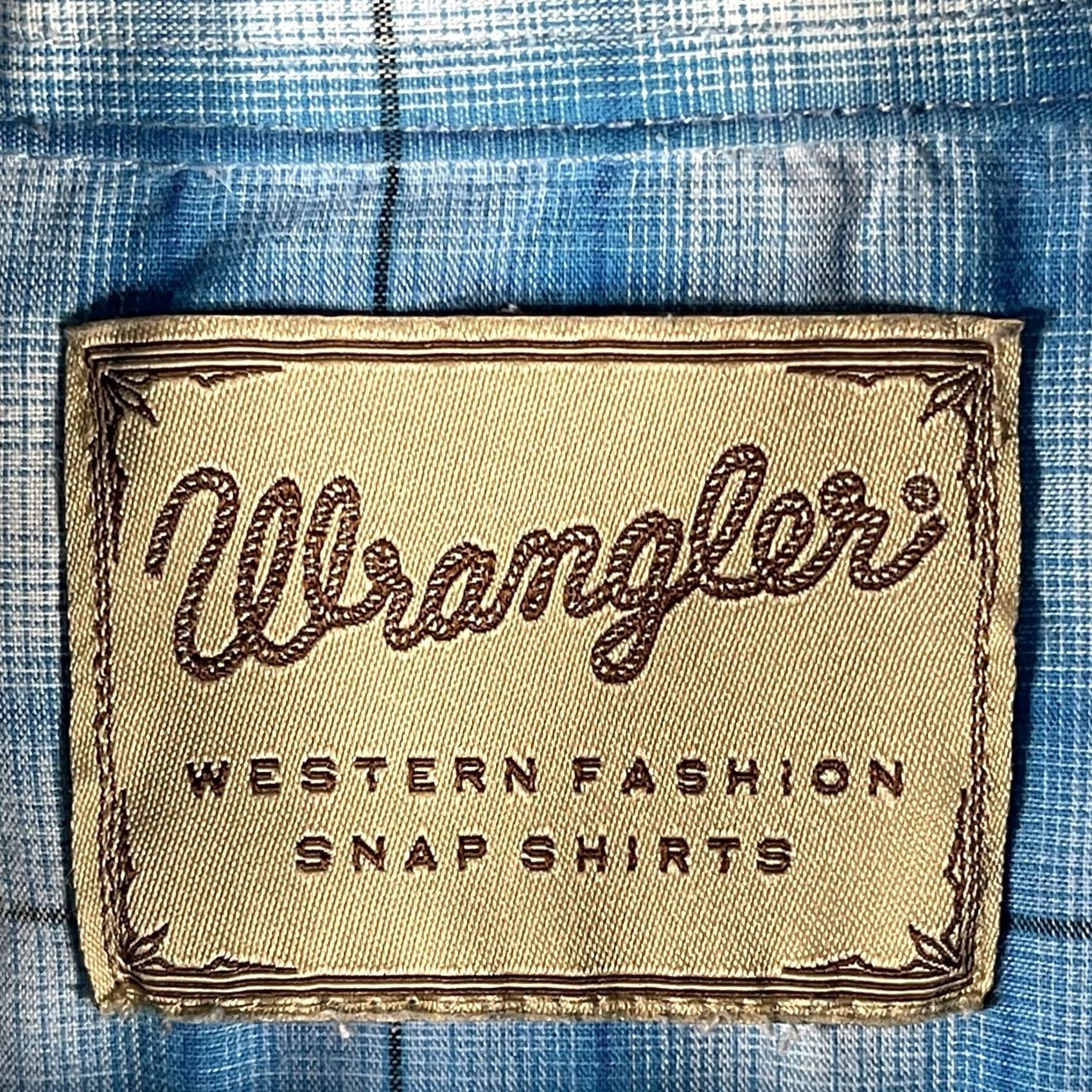 Wrangler Wrangler Shirt Mens M Blue Plaid Western Pearl Snap Short Sleeve Cowboys Casual Western Shirt Mens Medium Blue Plaid Size US M / EU 48-50 / 2 - 5 Thumbnail